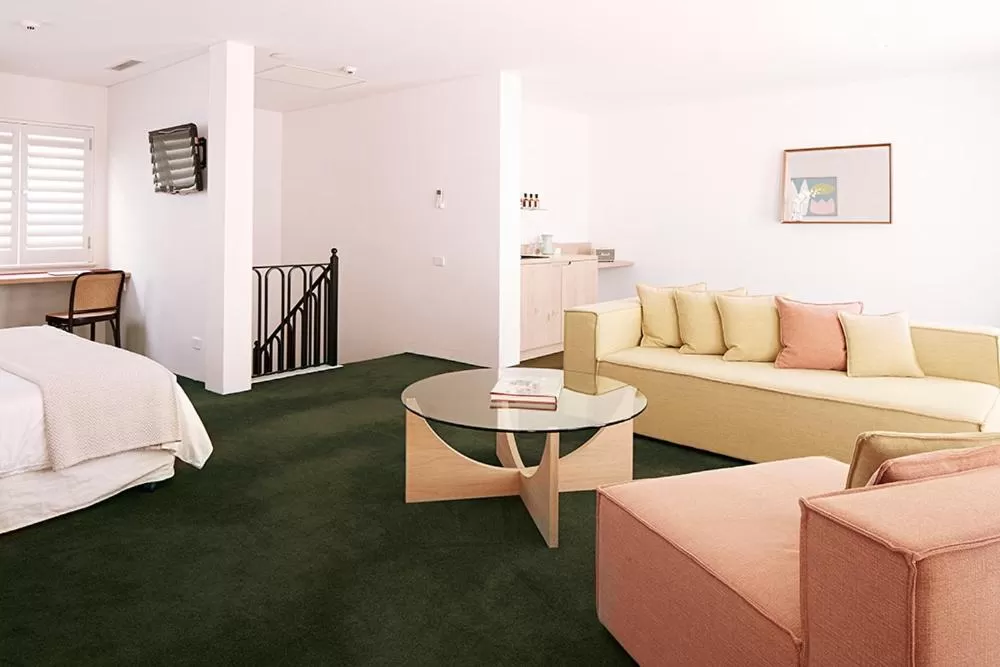 Seating area in Hotel Ravesis