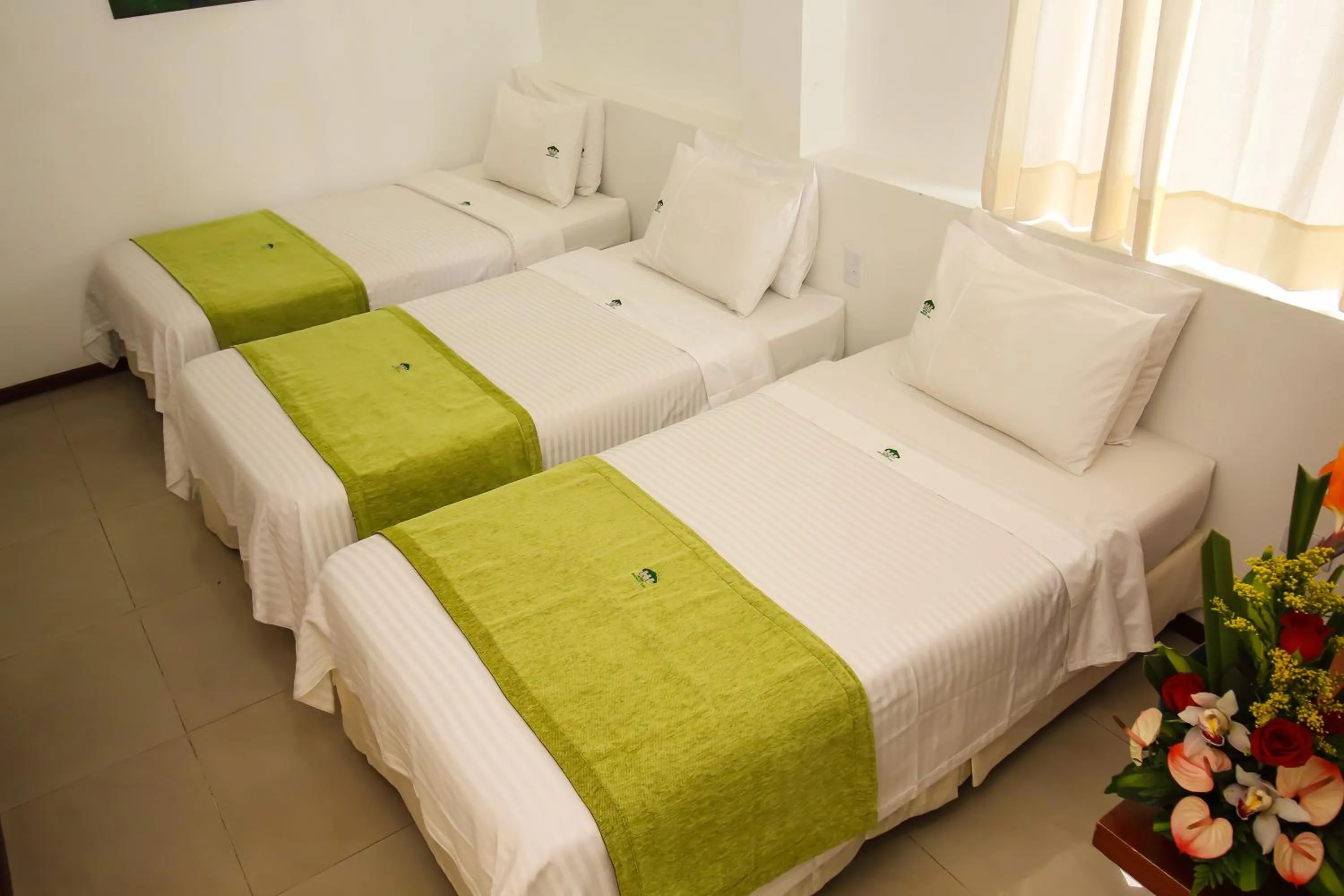 Bed in Hotel Imbanaco