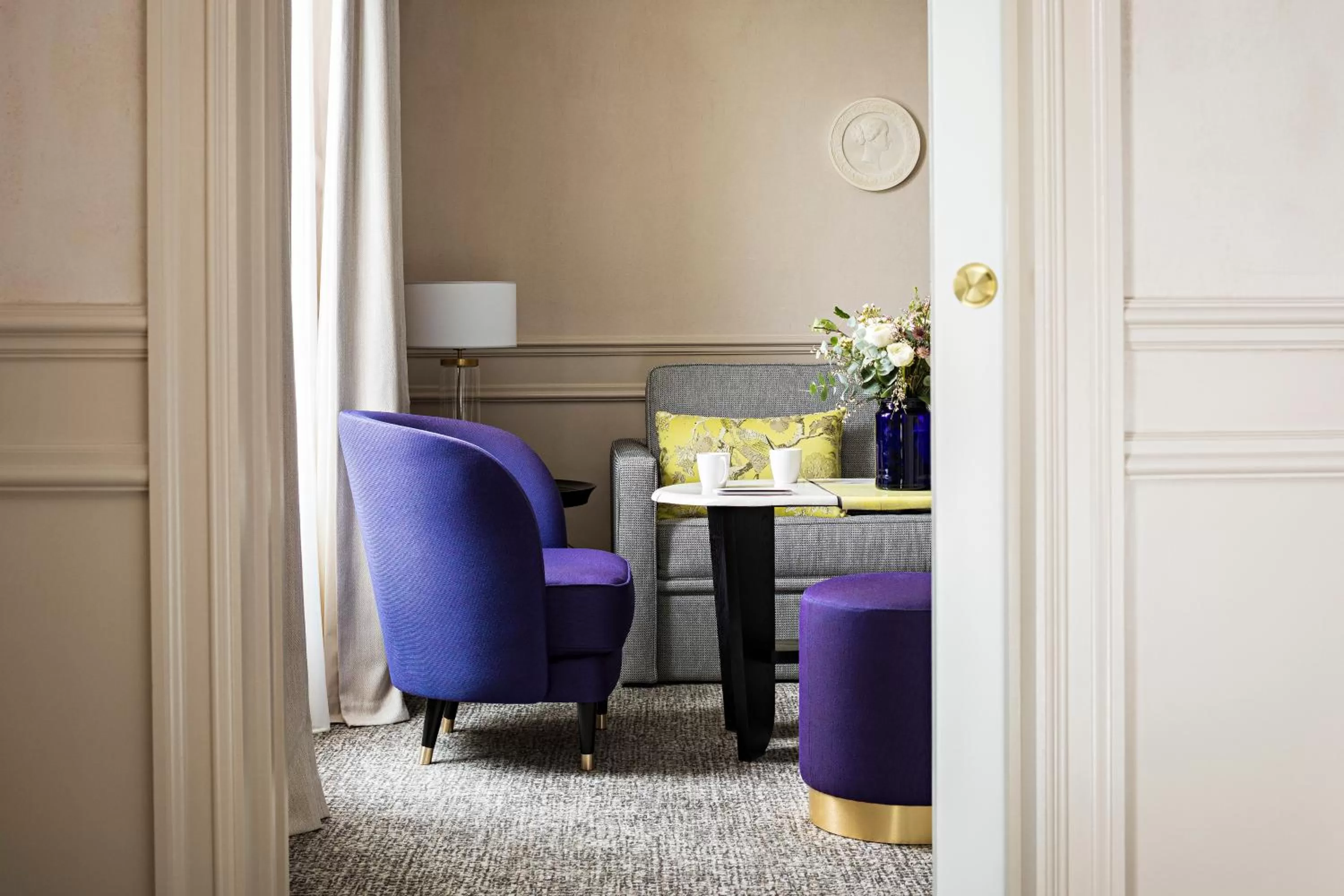 Living room in Sofitel Le Scribe Paris Opera