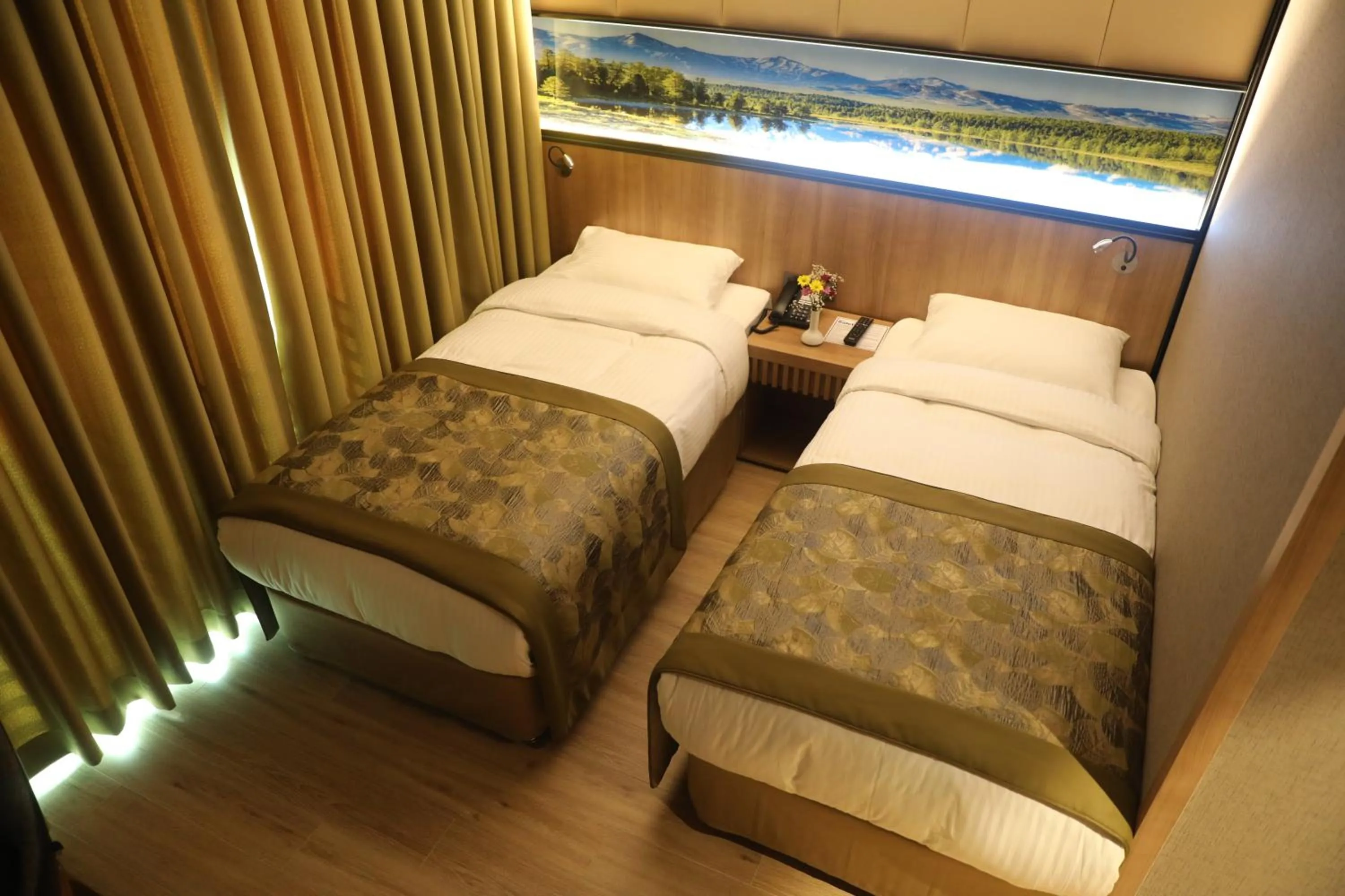 Bed in RADAR HOTEL