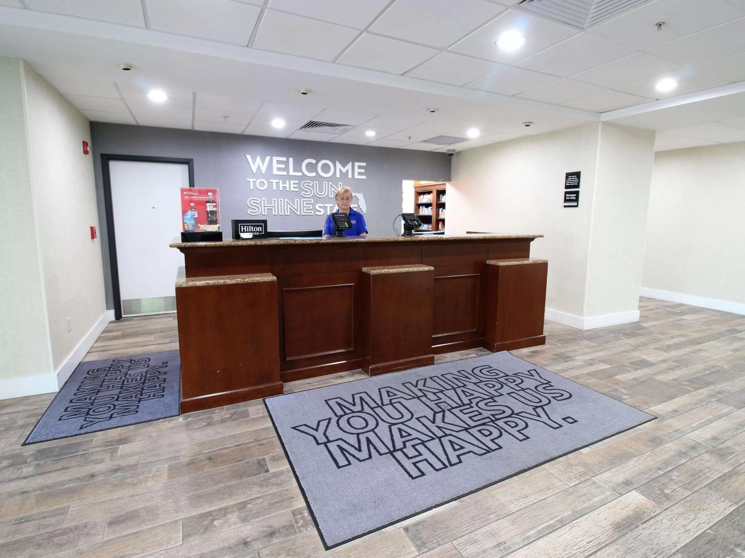 Lobby or reception in Hampton Inn & Suites Palm Coast
