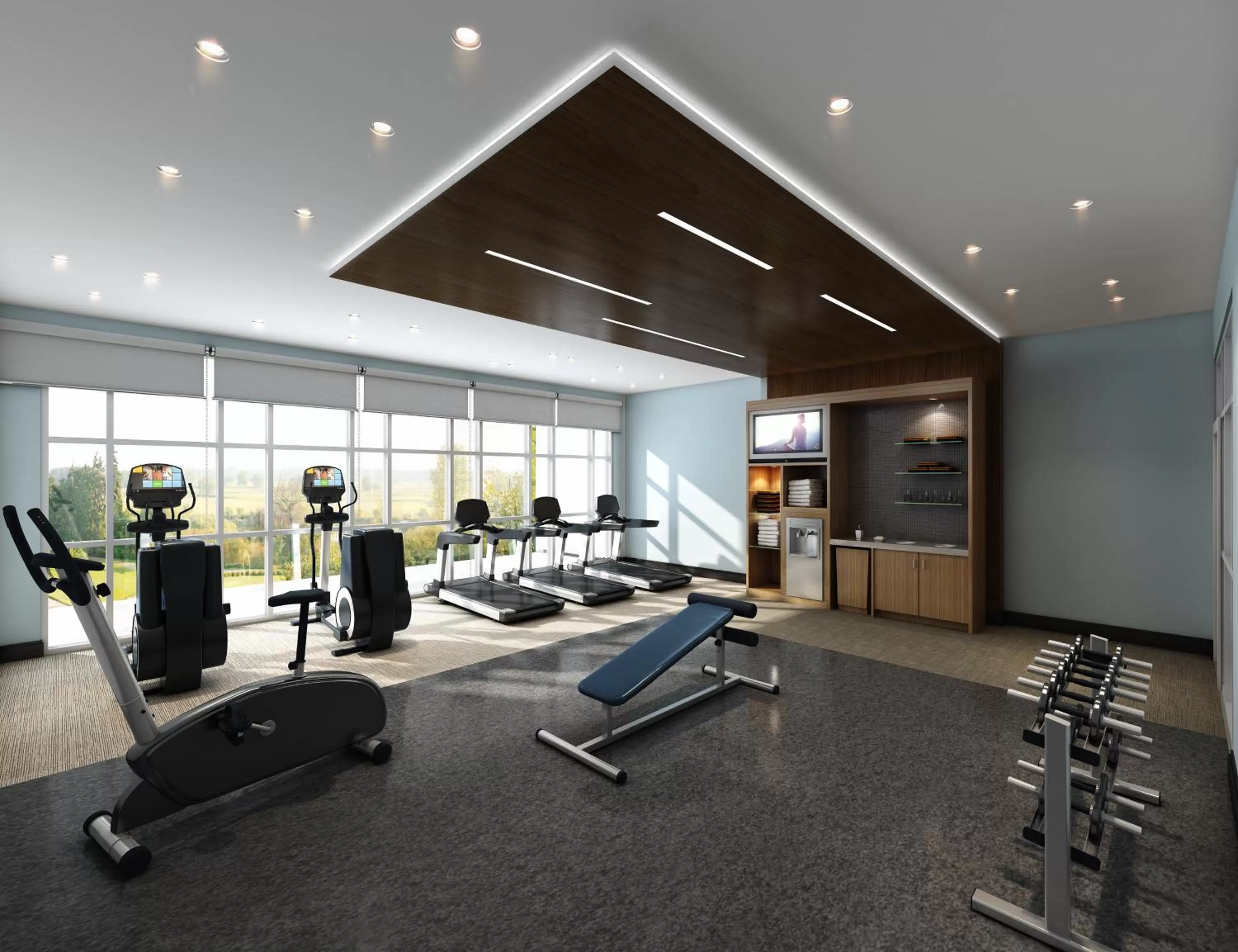 Fitness centre/facilities in Hotel Indigo Gainesville-Celebration Pointe by IHG