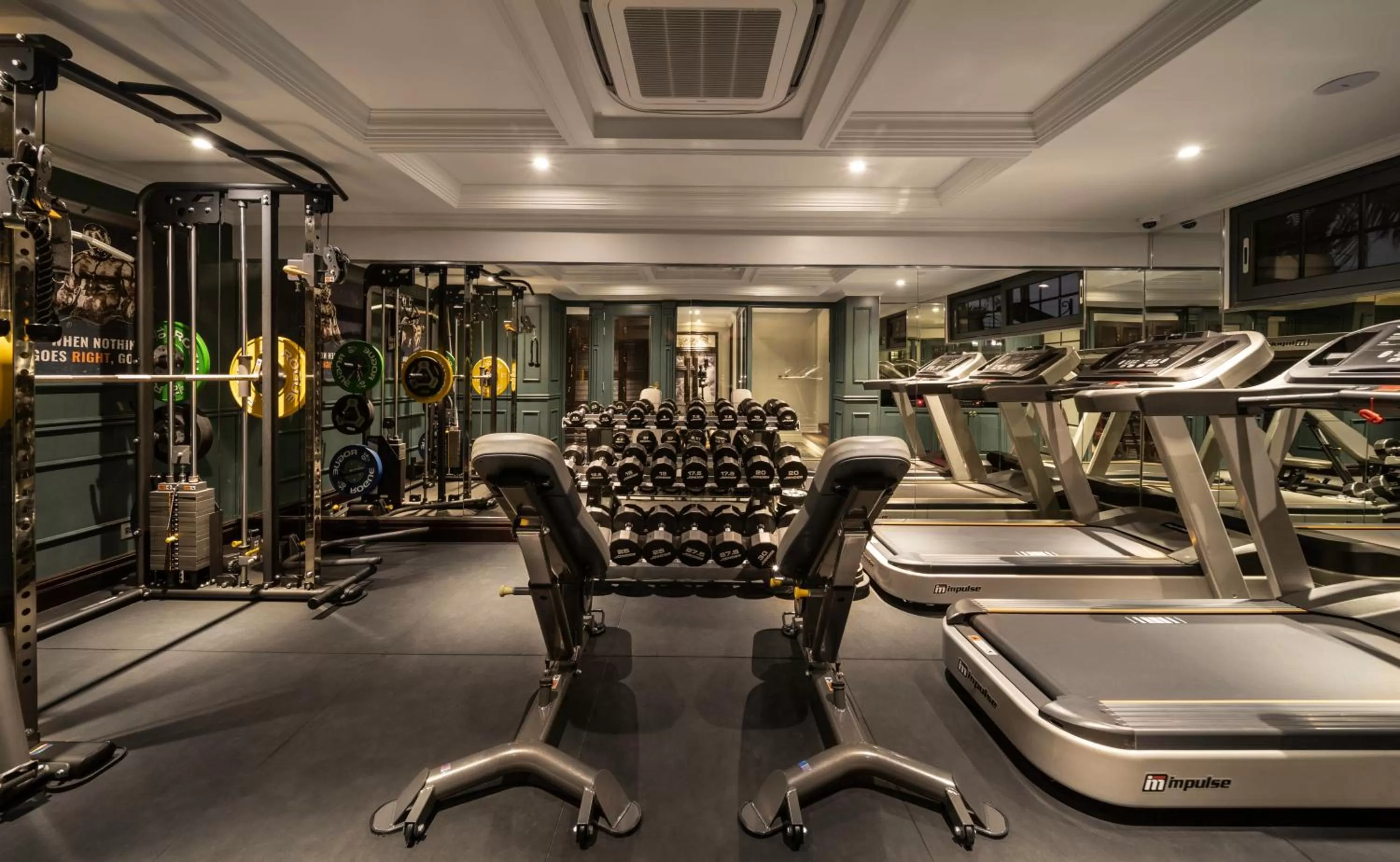 Fitness centre/facilities in Meritel Hanoi