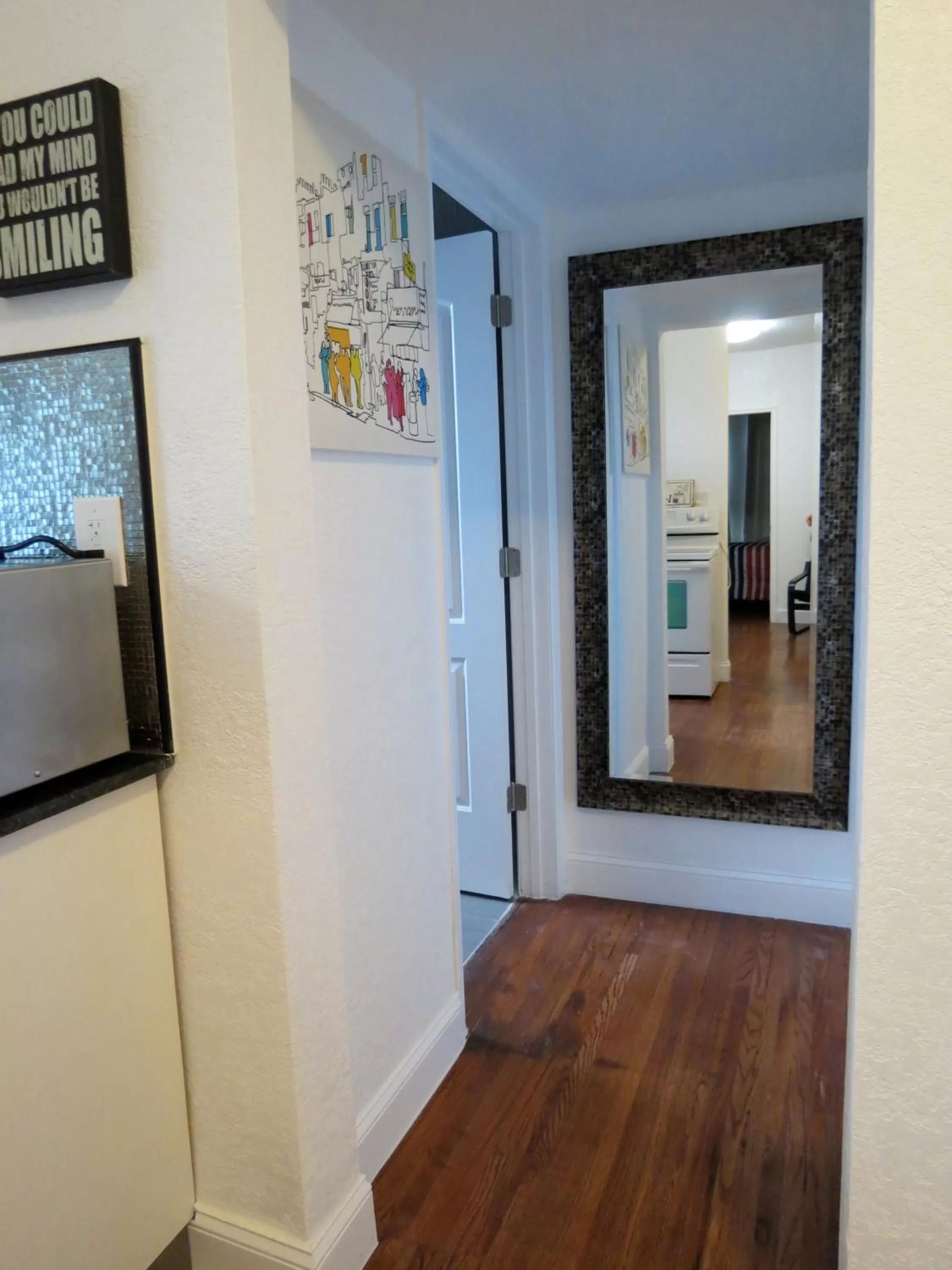 Kitchen or kitchenette in Harding Boutique Apartments