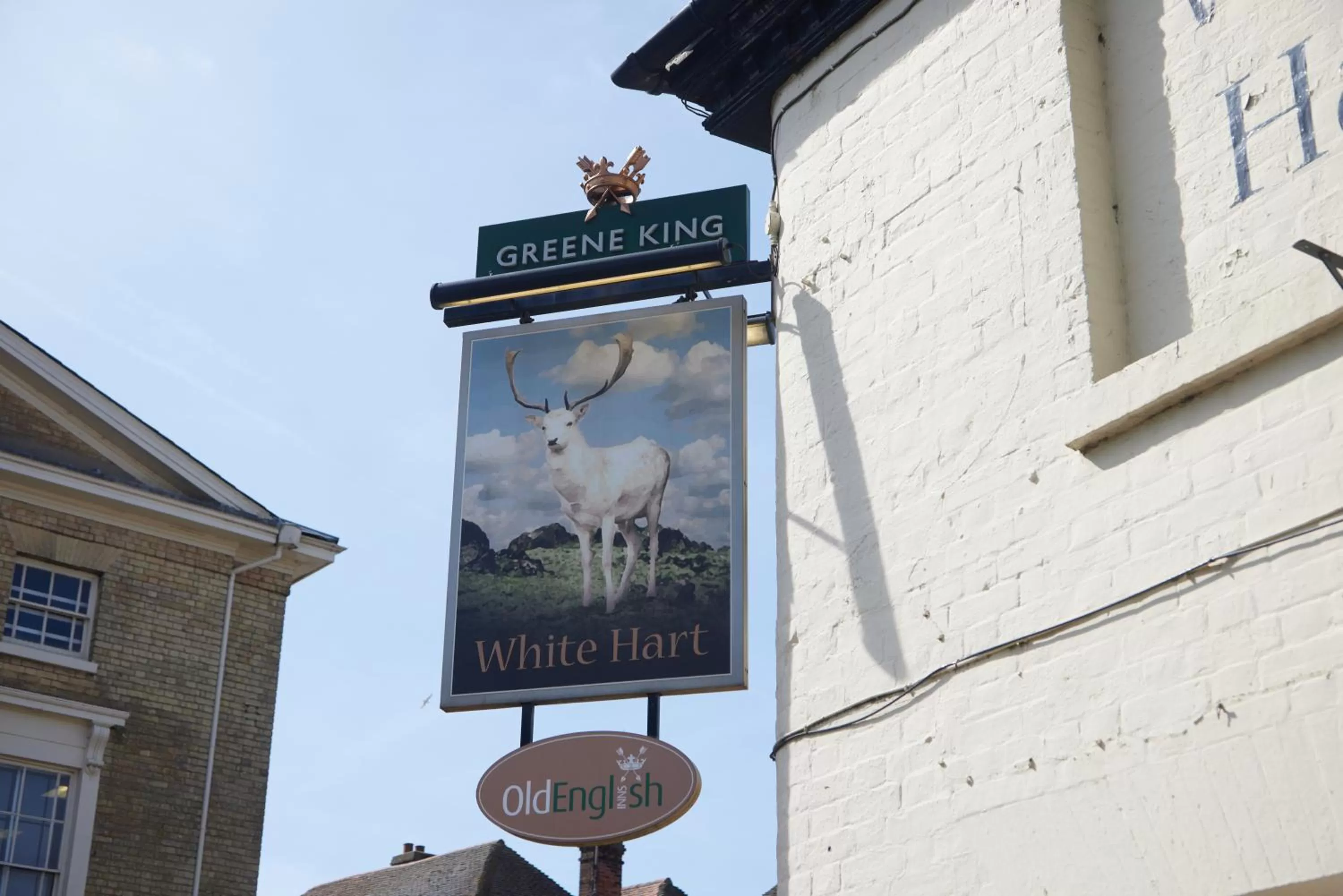 Logo/Certificate/Sign in White Hart Hotel by Greene King Inns