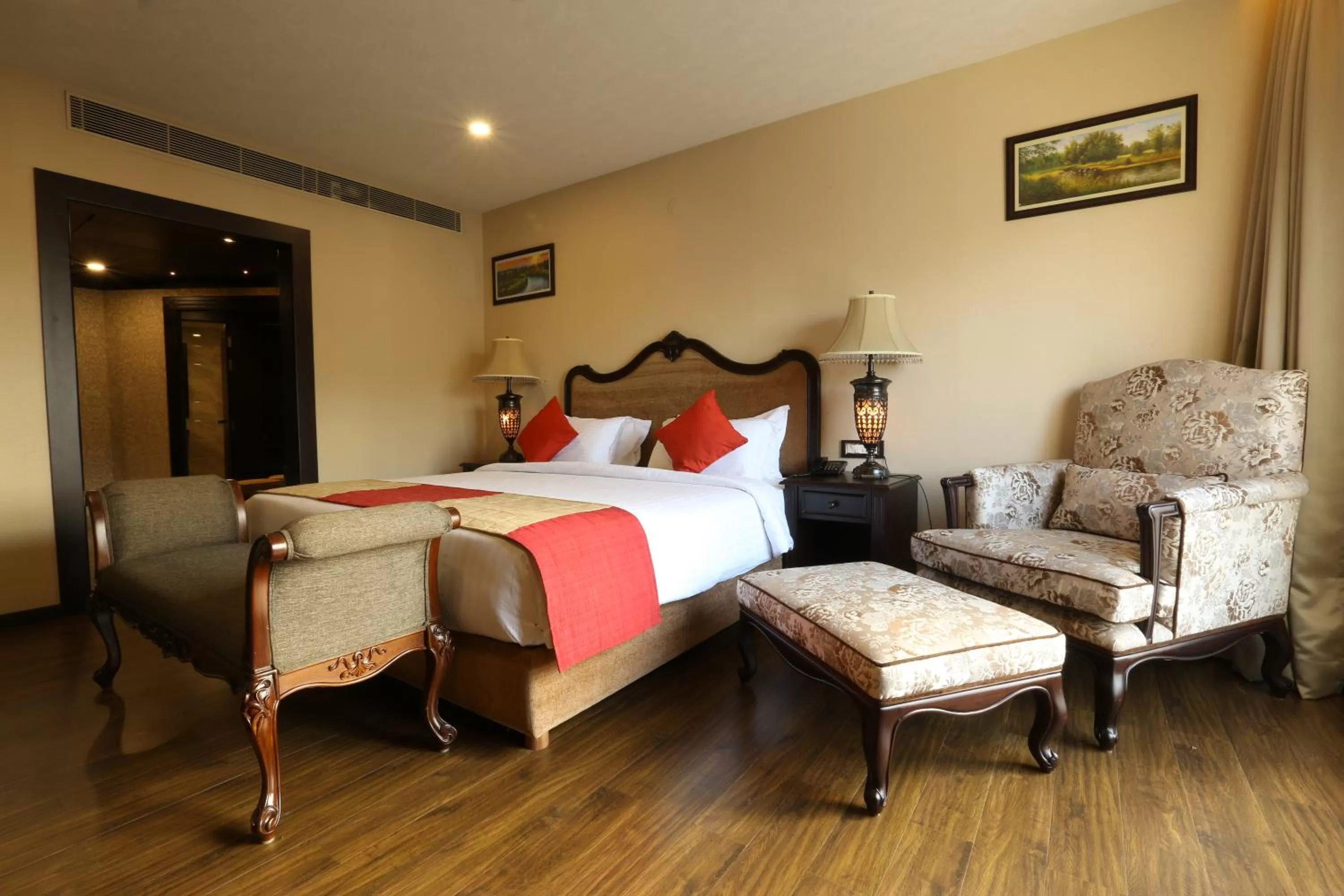 Photo of the whole room, Bed in Hotel Atithi