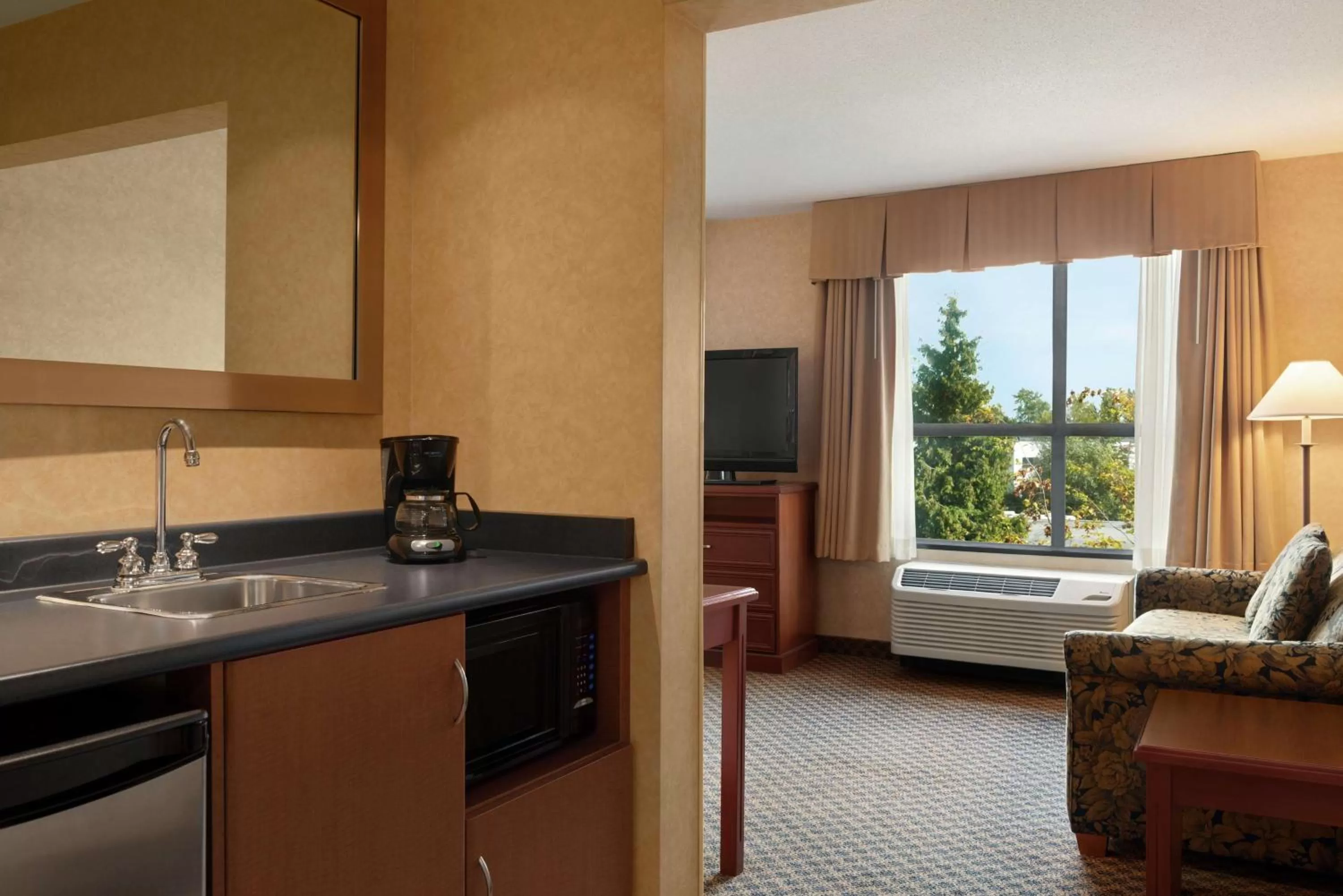 Kitchen or kitchenette in Hampton Inn & Suites by Hilton Langley-Surrey