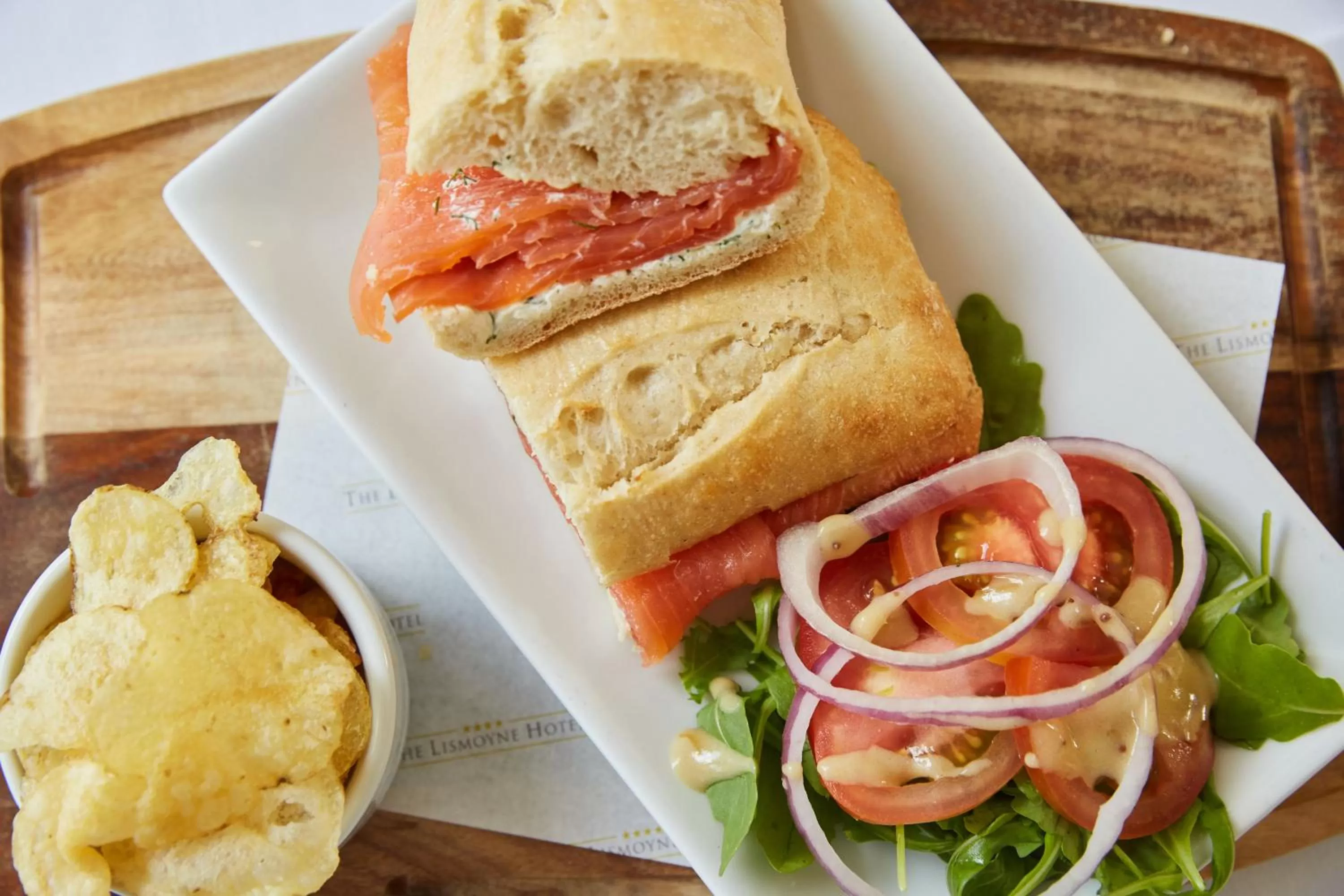 Food close-up in Lismoyne Hotel