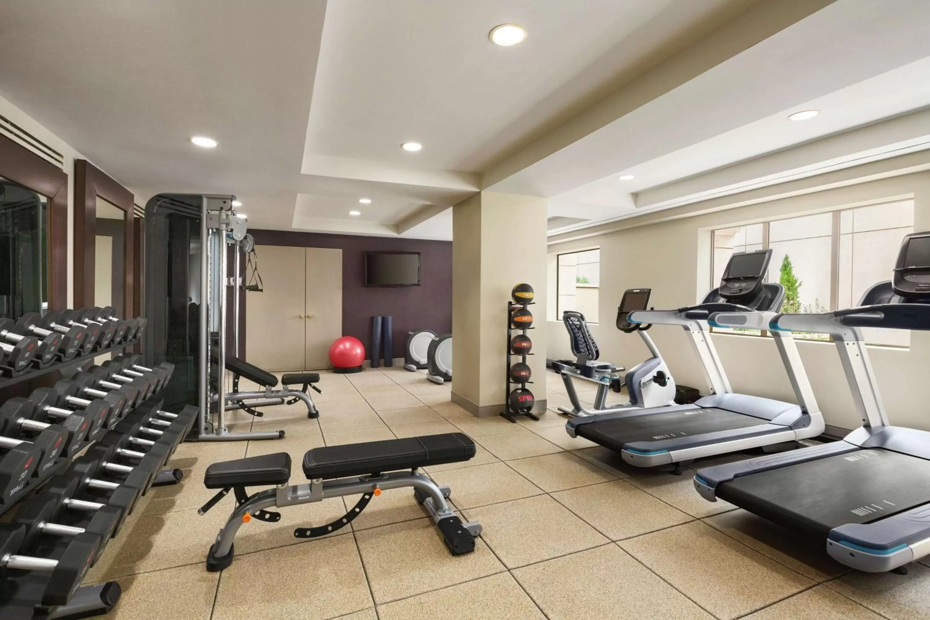 Fitness centre/facilities in Hilton Checkers Los Angeles