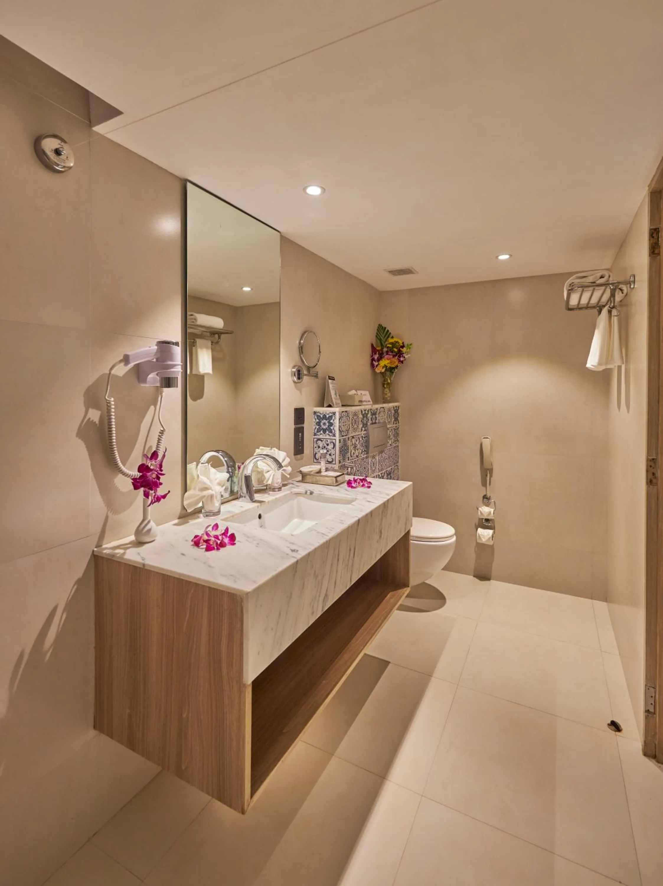 Toilet in Royal Orchid Beach Resort & Spa, Utorda Beach Goa