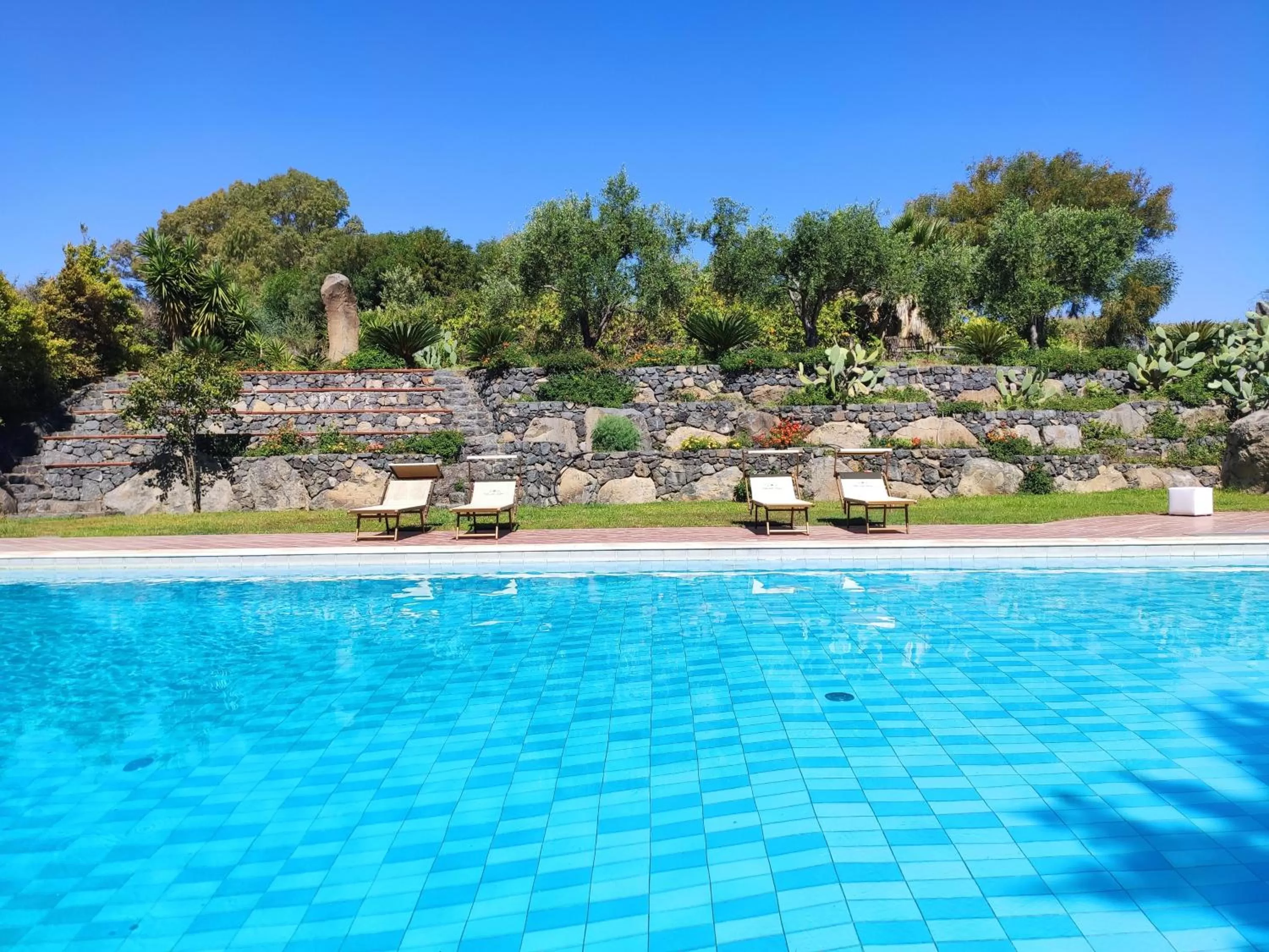 Swimming pool in Villa delle Palme