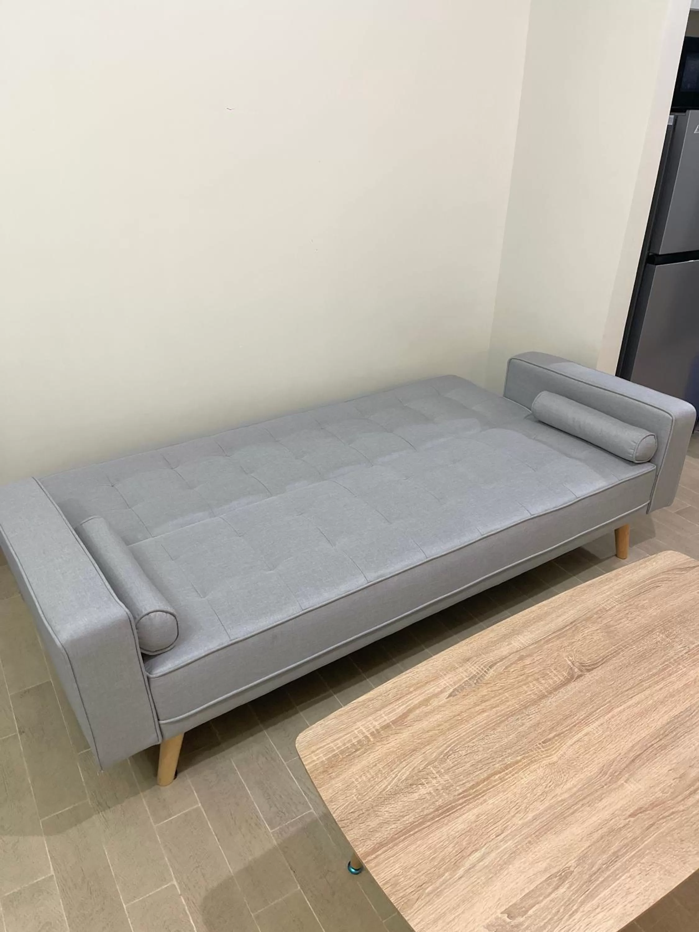 Living room, Bed in Cubao, Quezon City Condo Staycation (wifi and netflix ready)