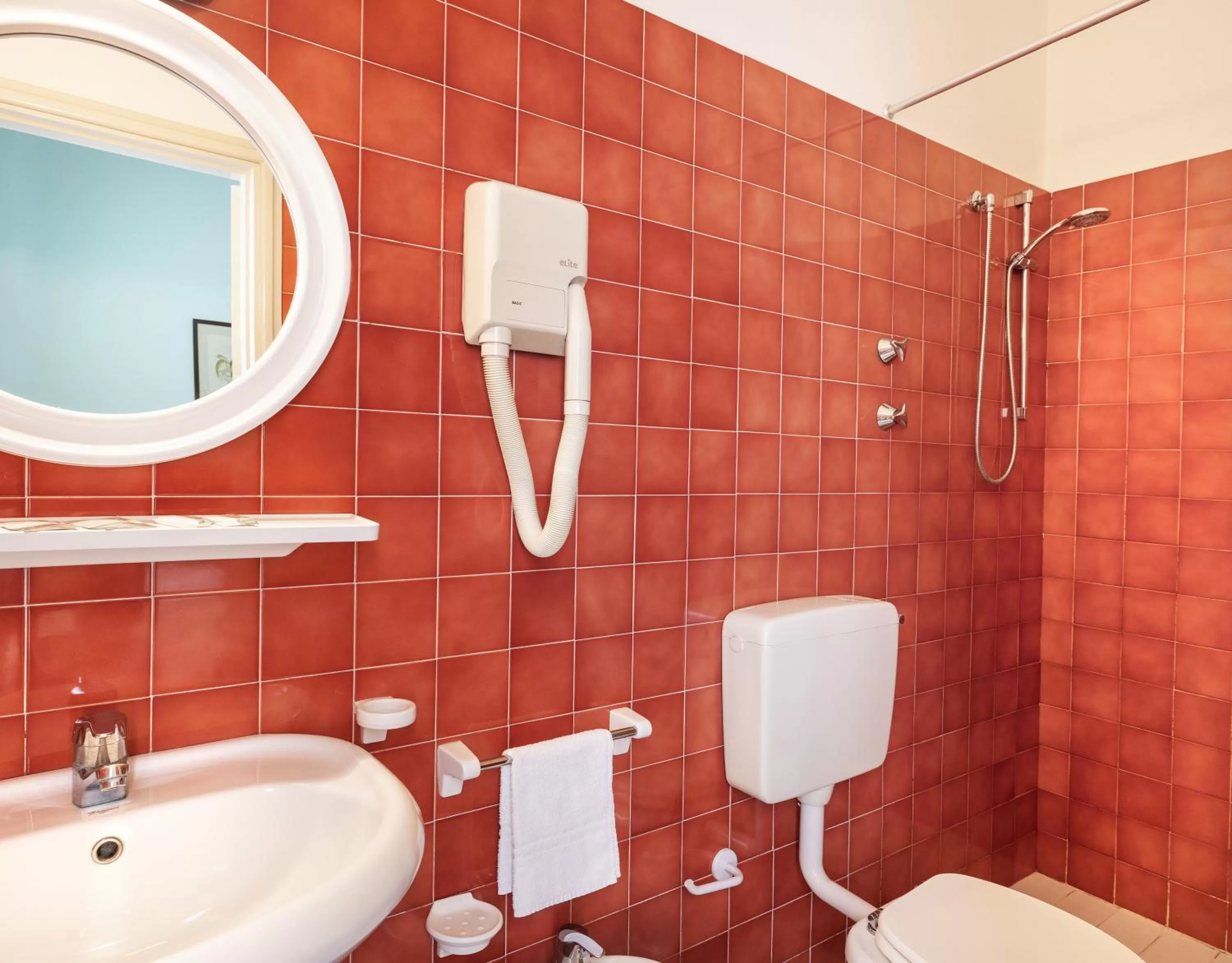 Shower in Hotel Palace Bologna Centro