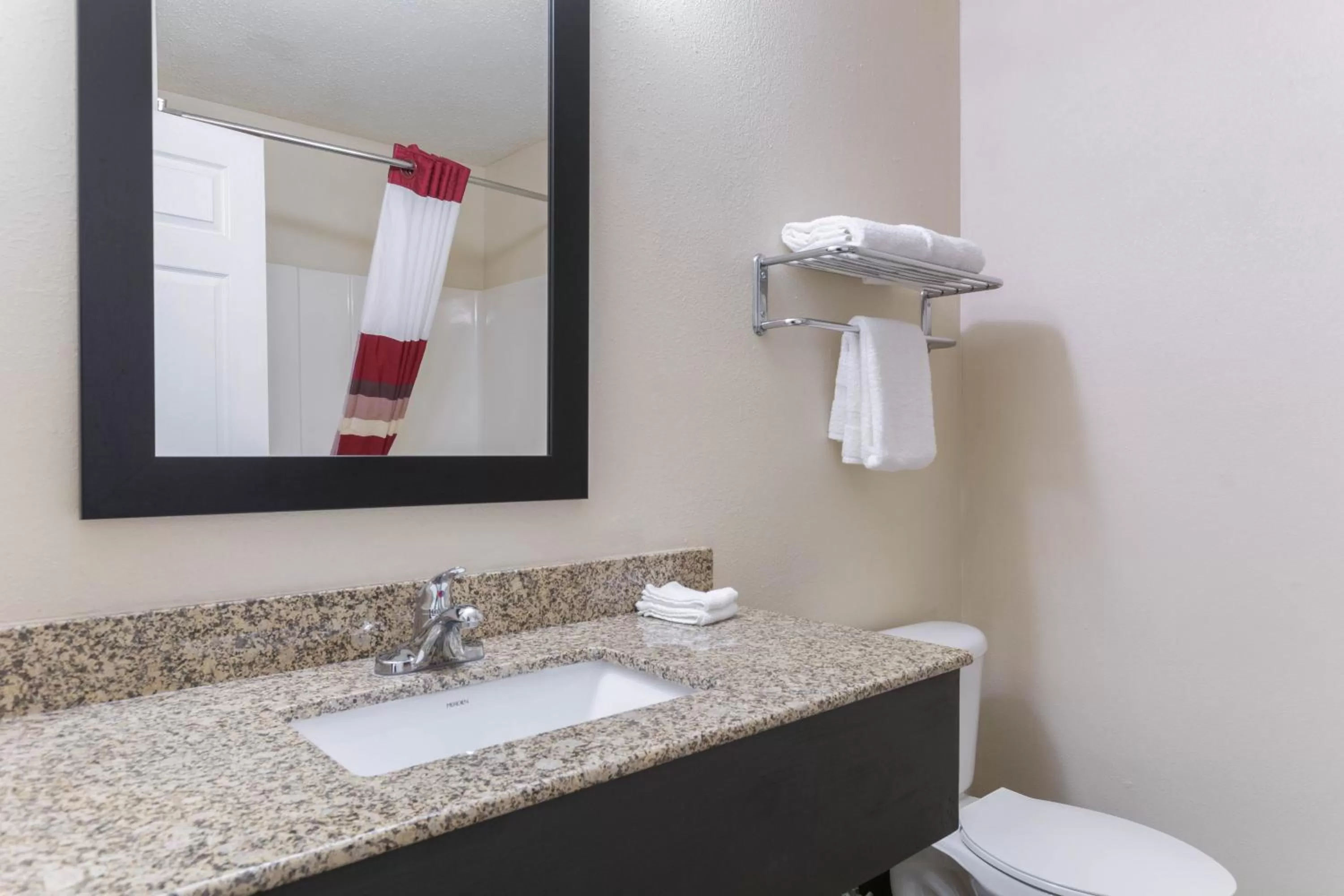 Bathroom in Red Roof Inn Carrollton