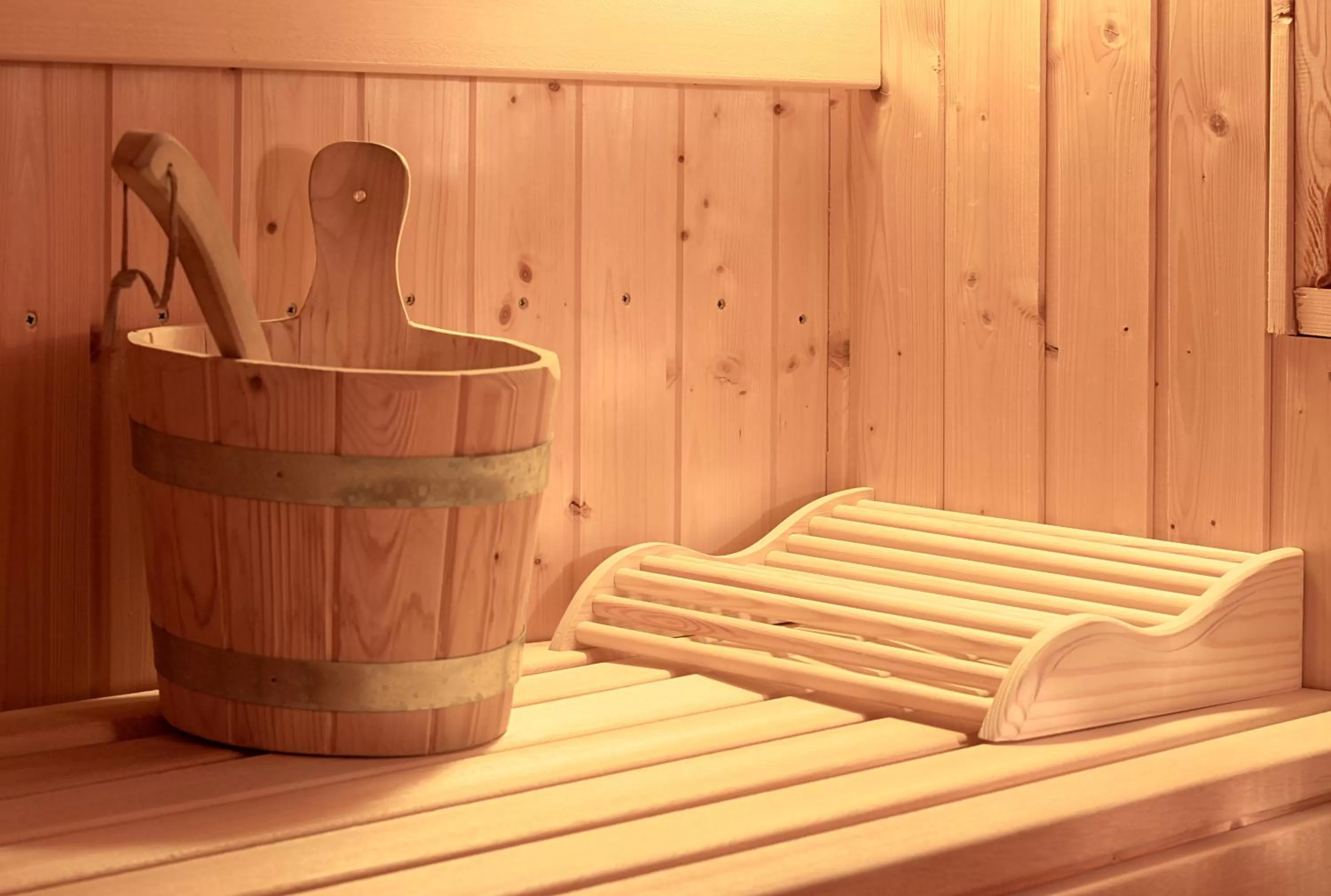 Sauna in Whitepod Original