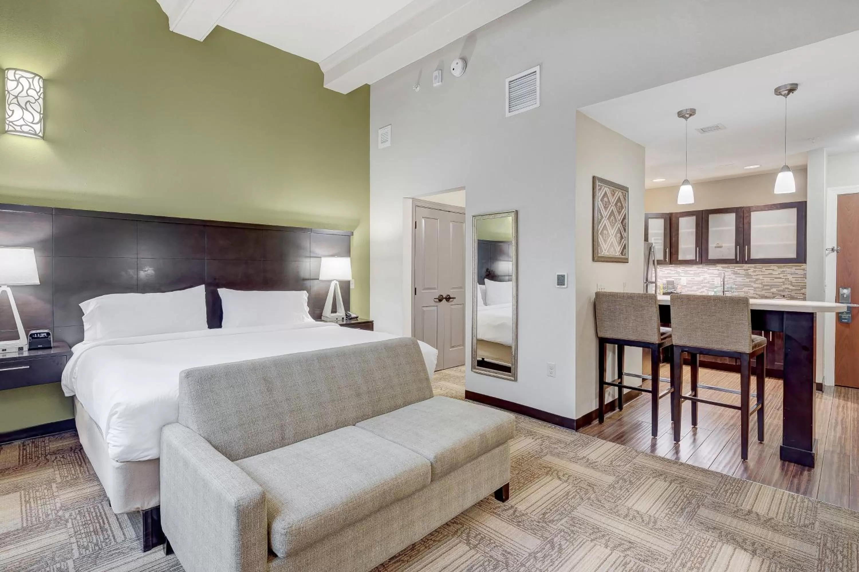 Photo of the whole room, Bed in Staybridge Suites Baltimore - Inner Harbor by IHG