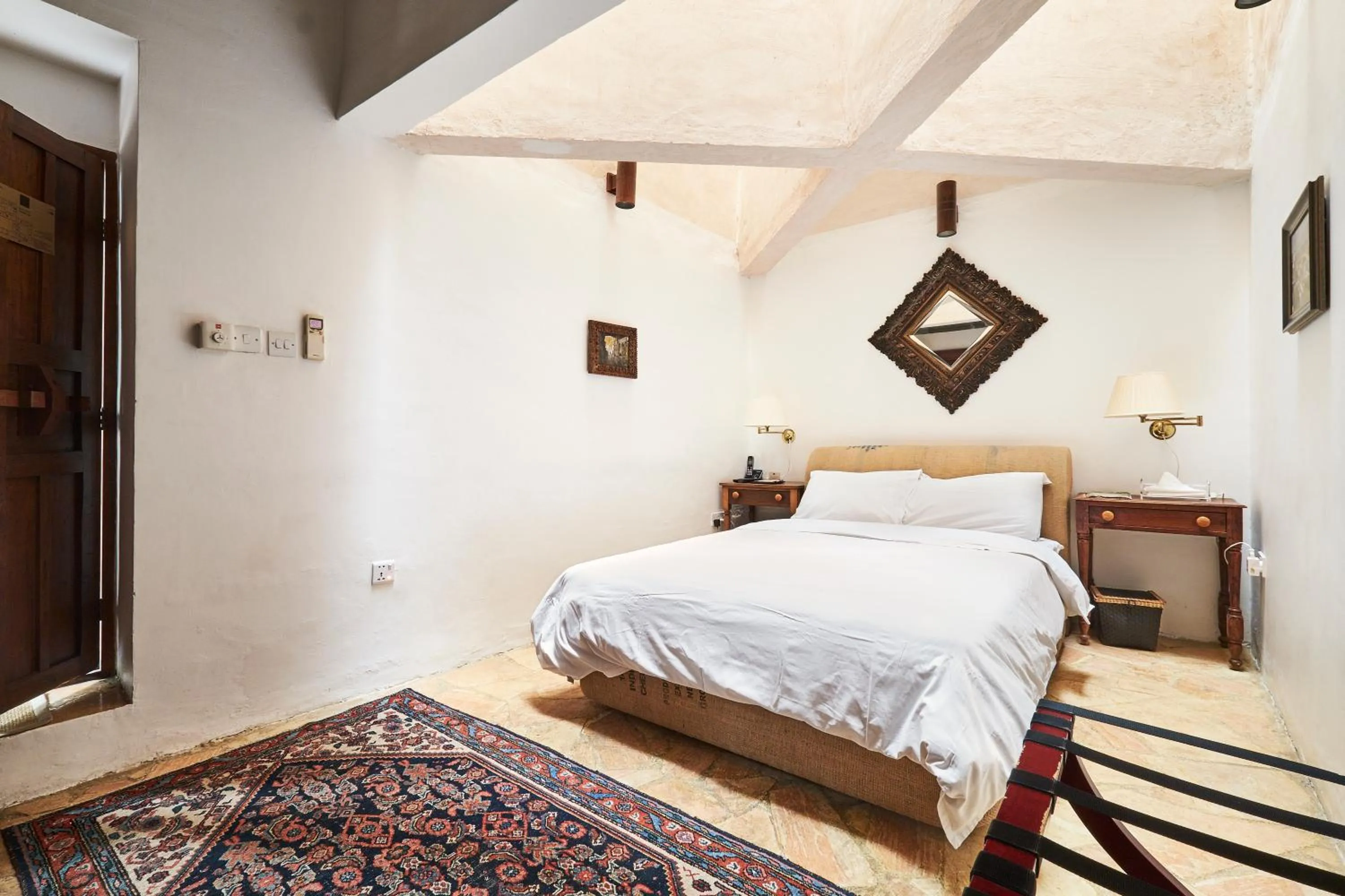 Bedroom, Bed in XVA Art Hotel