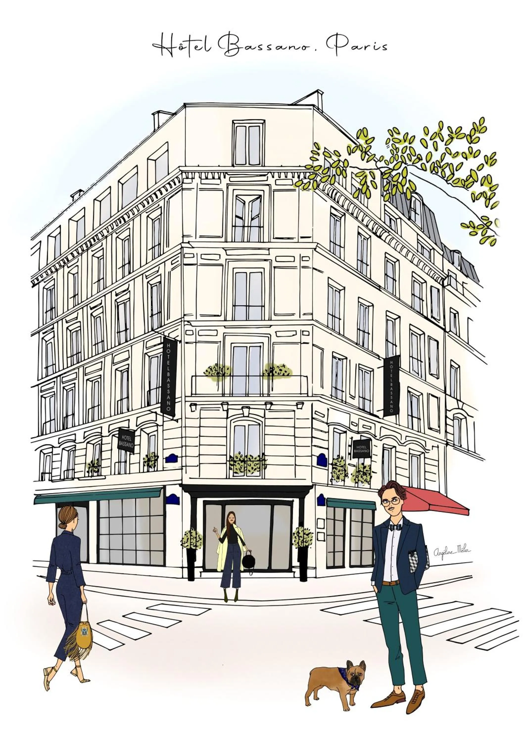 Property building in Hôtel Bassano