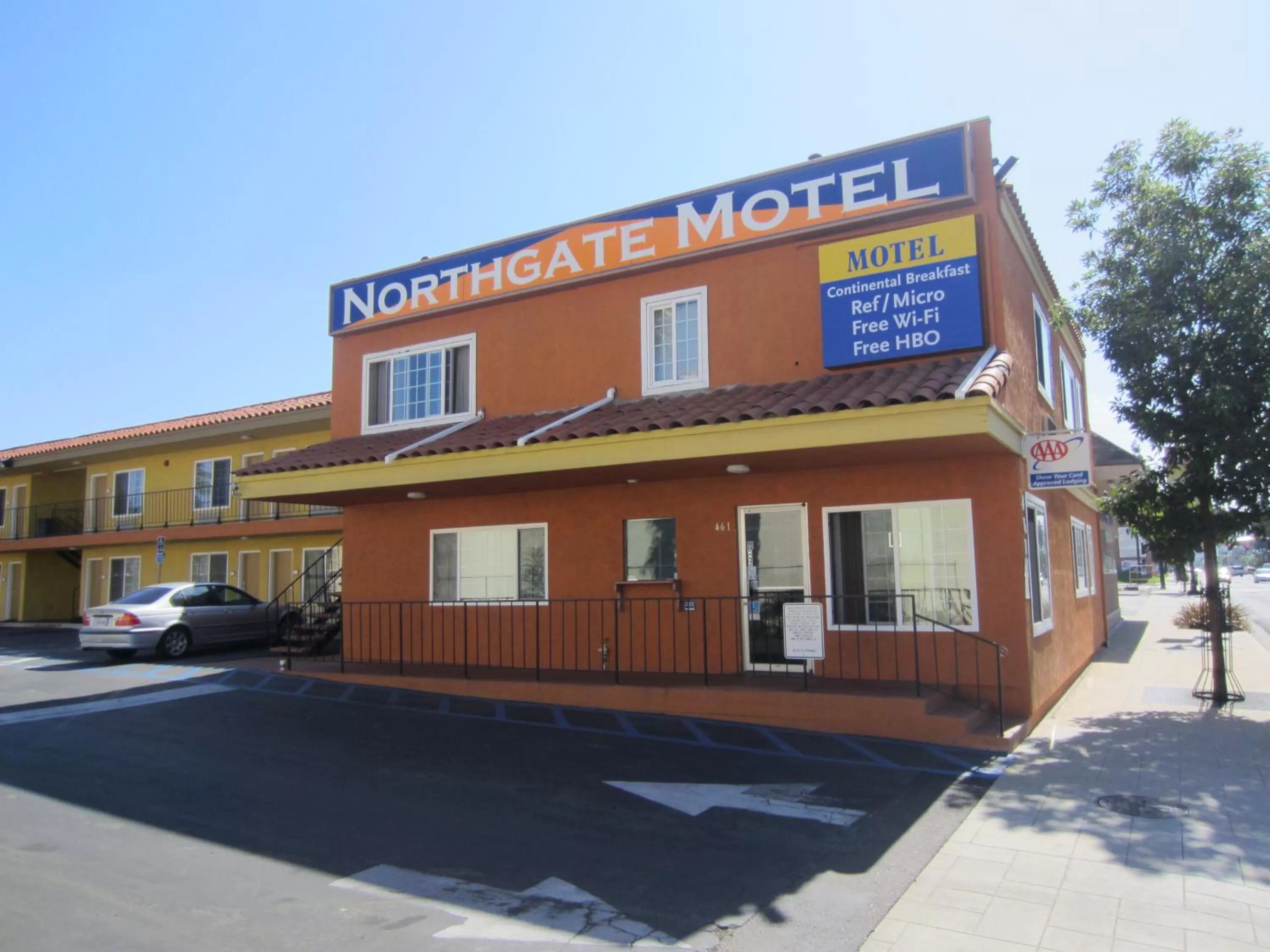 Facade/entrance in Northgate Motel