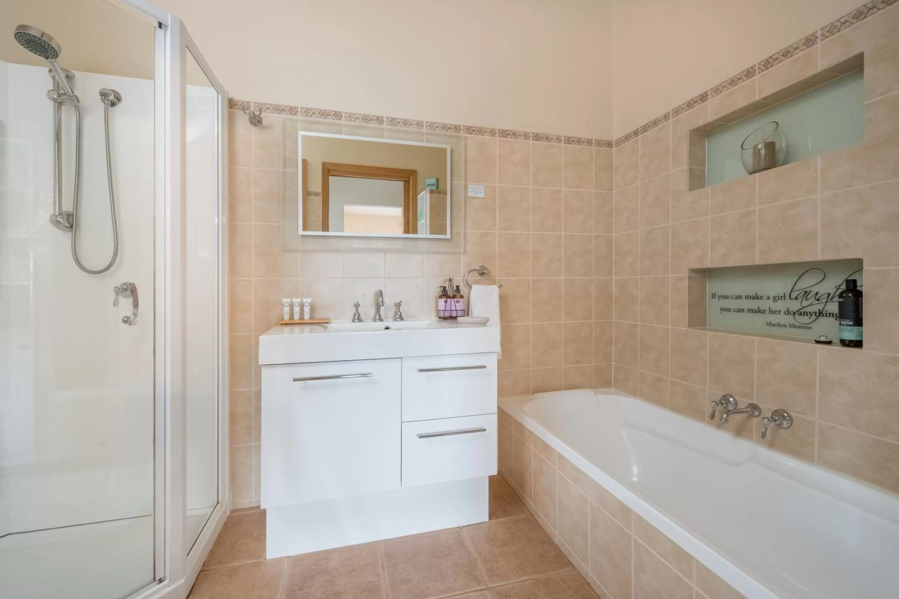 Bathroom in Jones On Wilson Boutique B&B