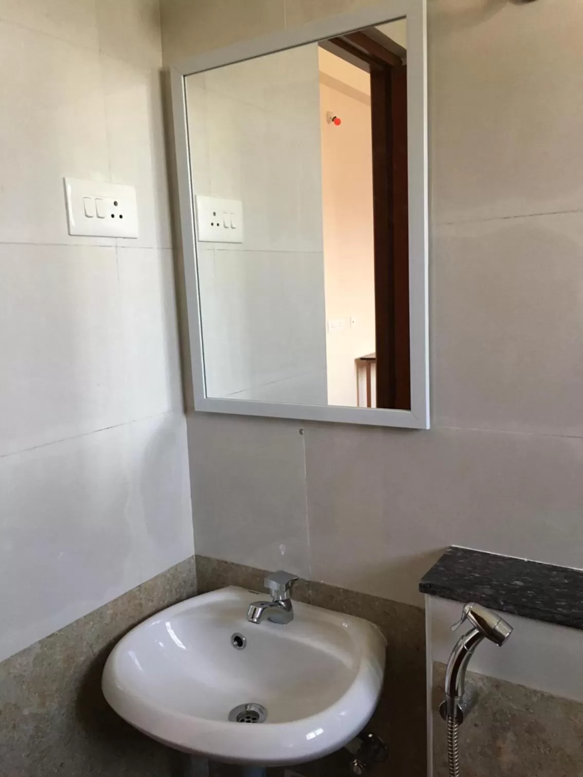 Bathroom in Shantham Service Apartments, Kinathukadavu, Coimbatore
