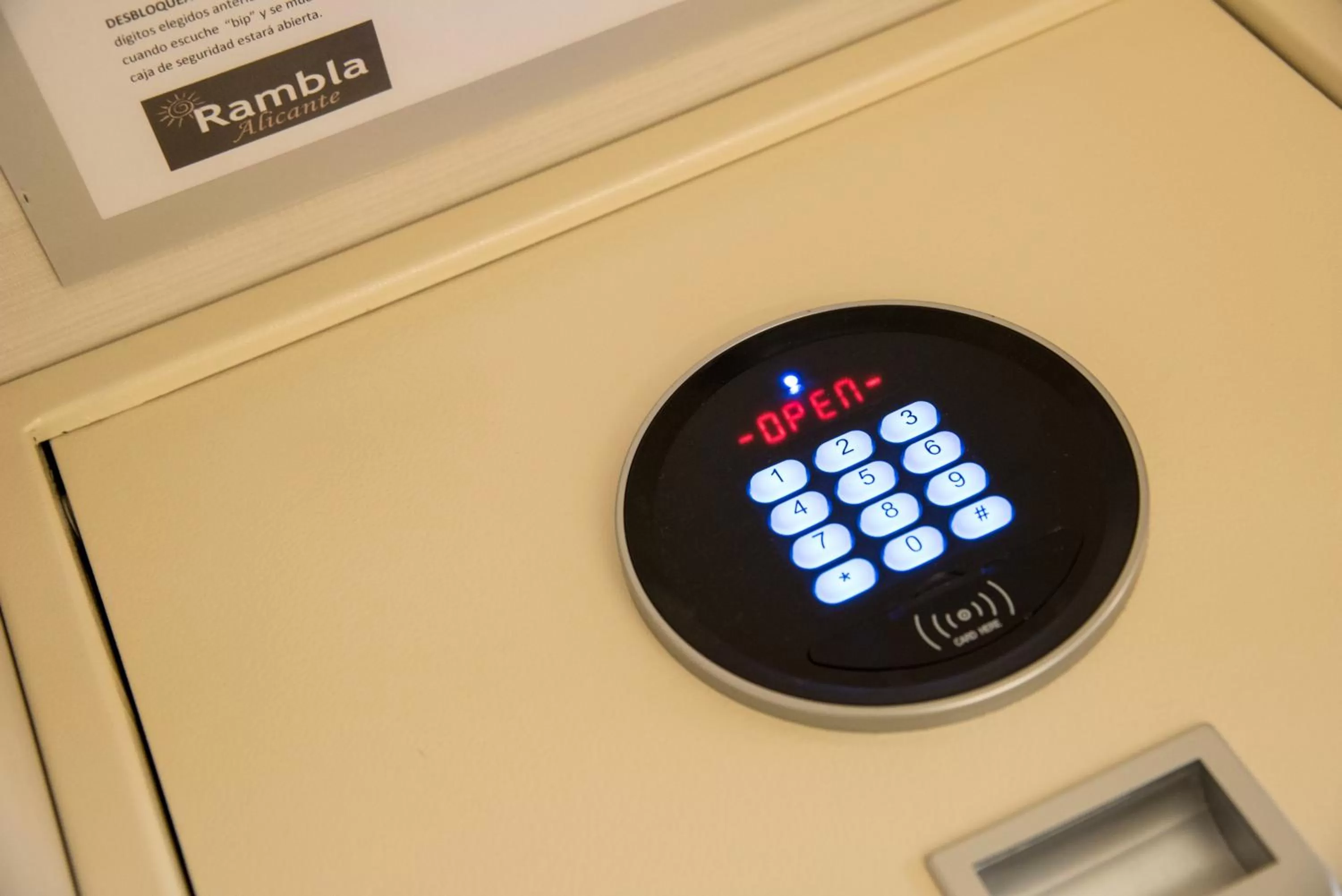 Decorative detail in Rambla Alicante