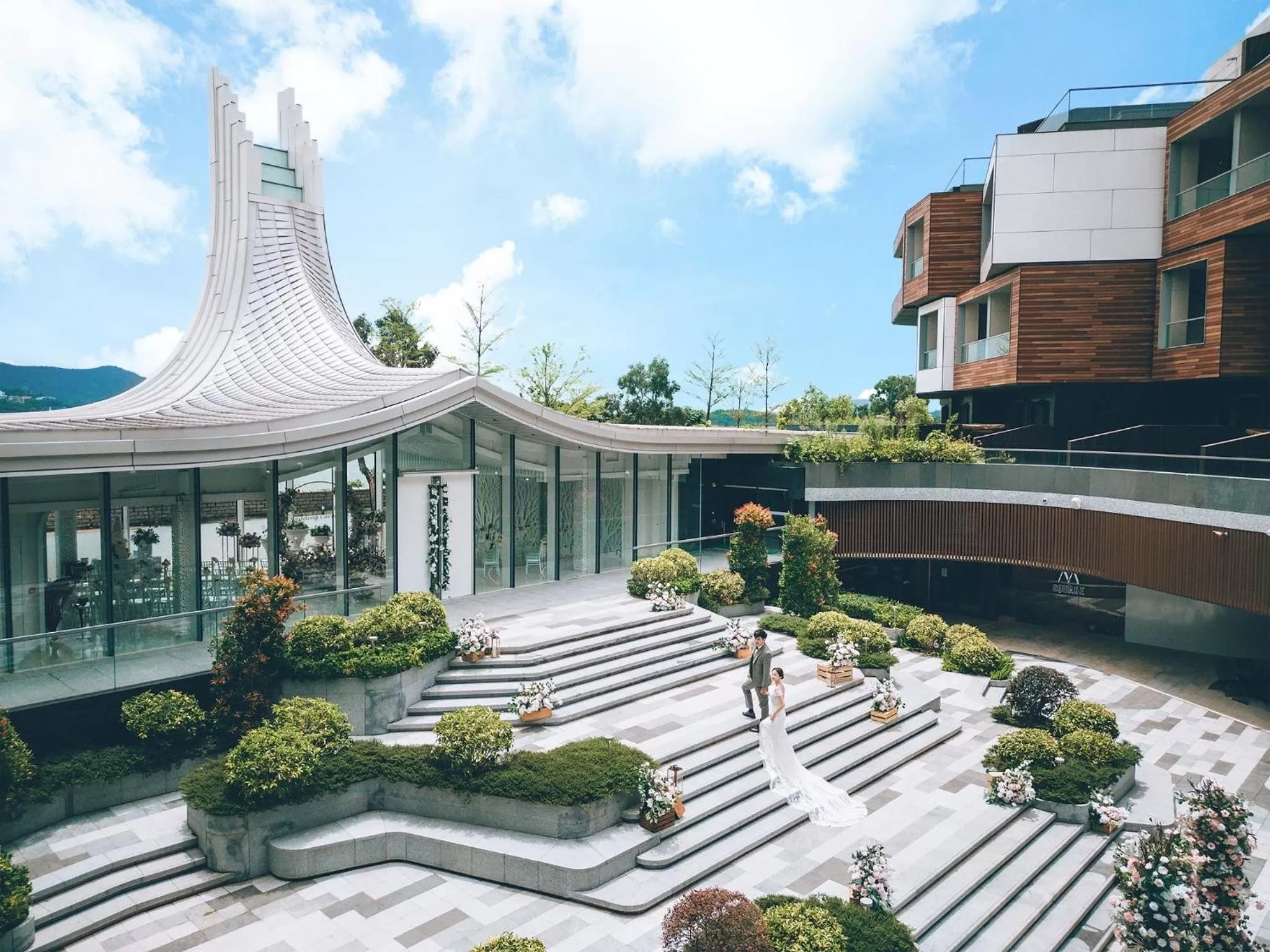 Property building in WM Hotel Hong Kong, Vignette Collection