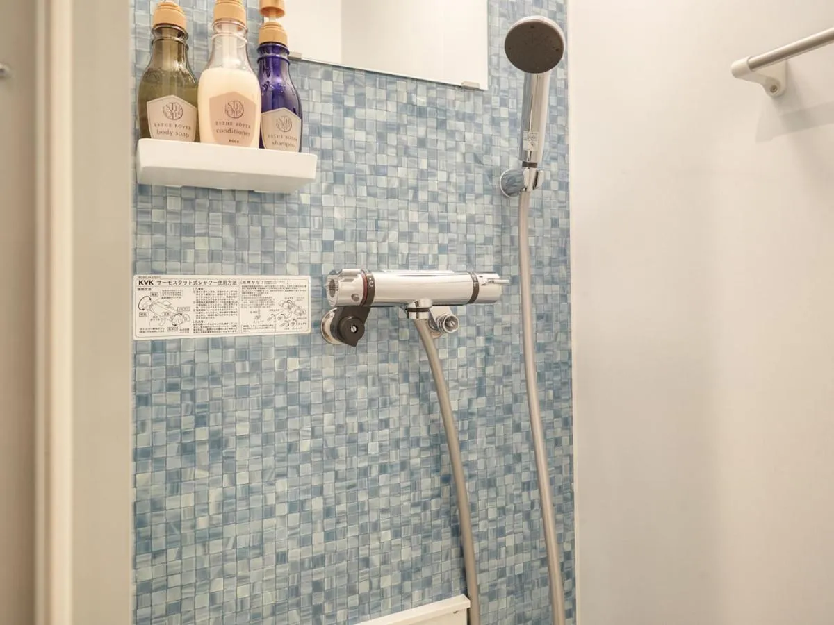 Shower in Glory island okinawa SOBE