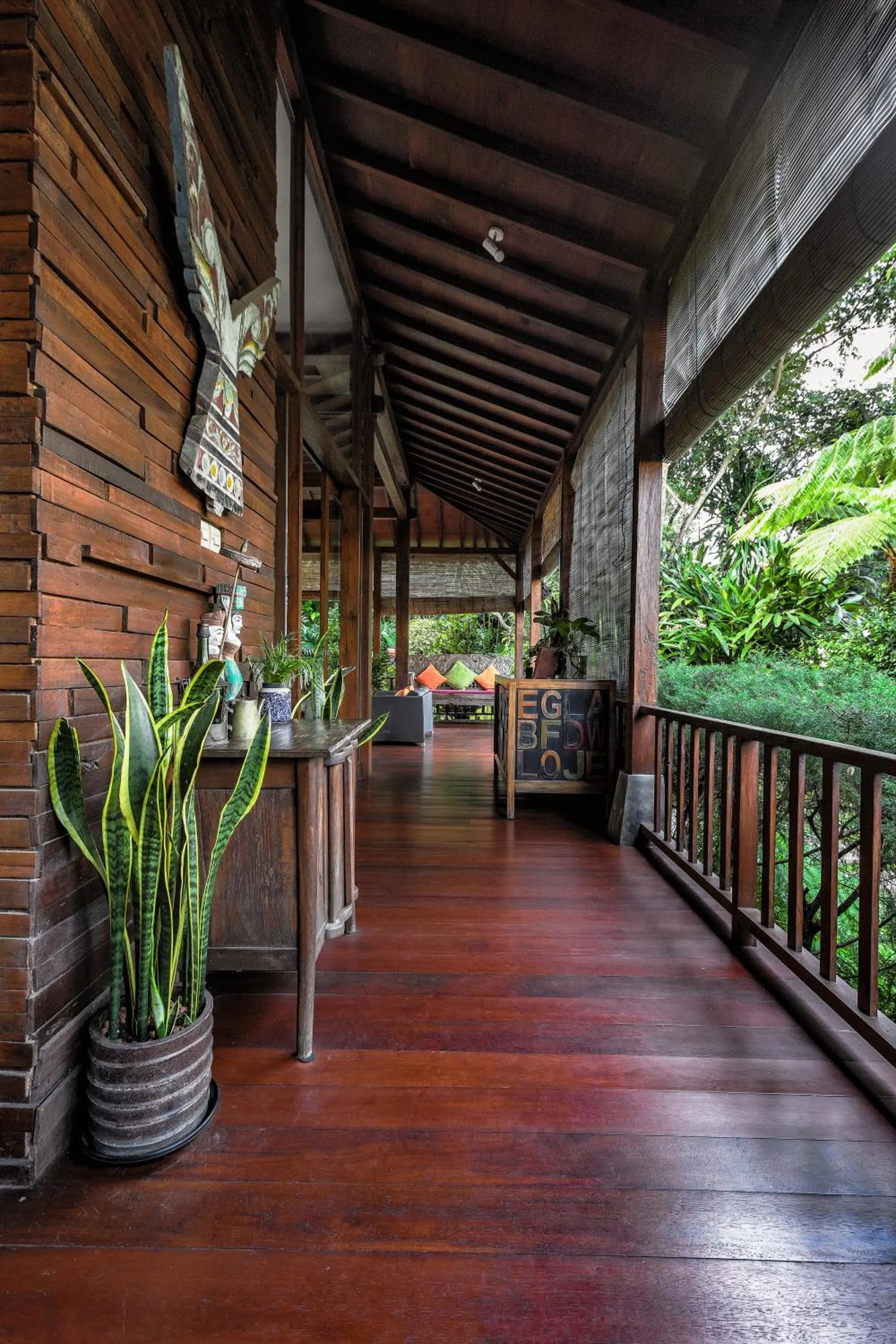 Balcony/Terrace in Villa Mulyono