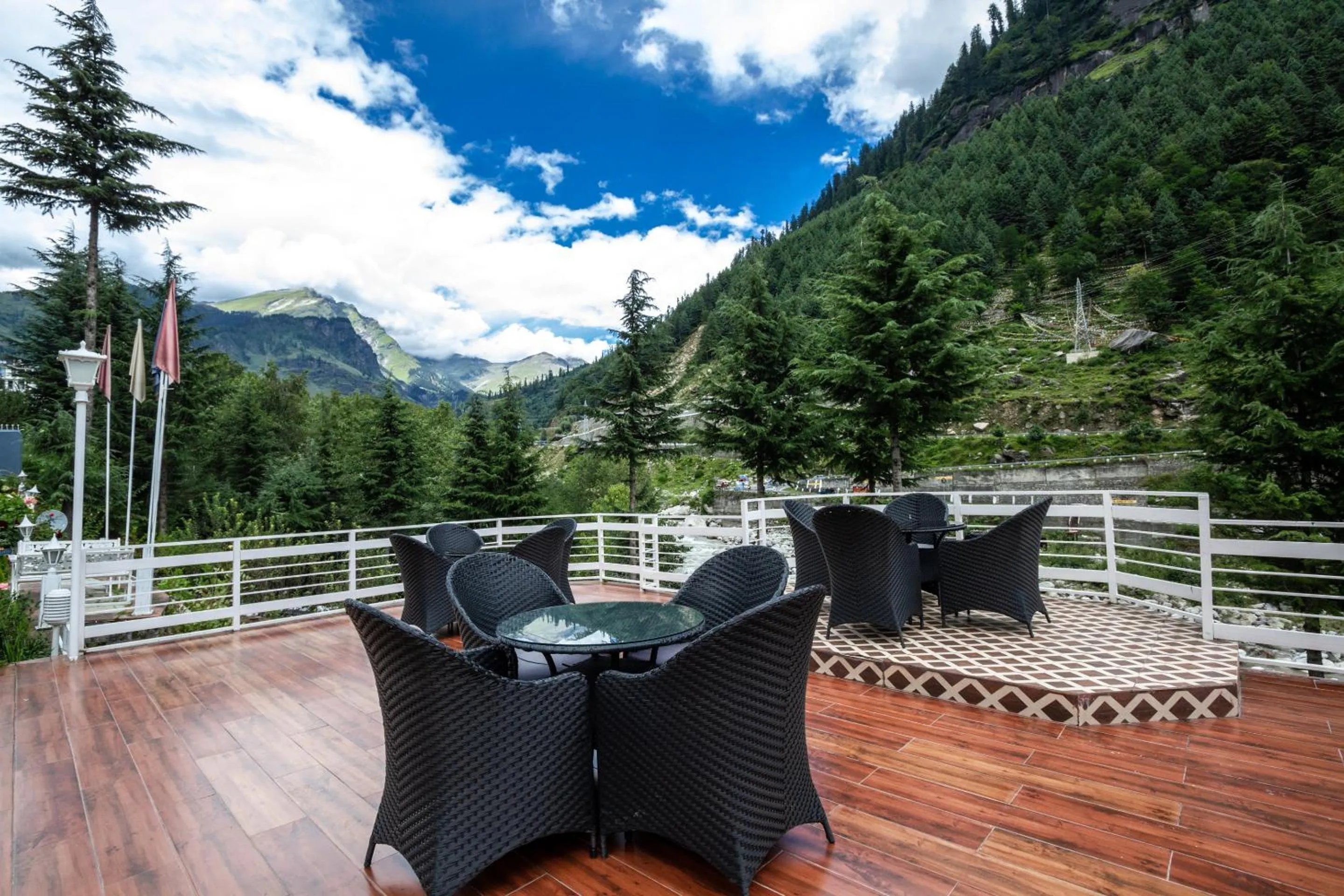 Property building in The Highland Park - A Truly River side Resort