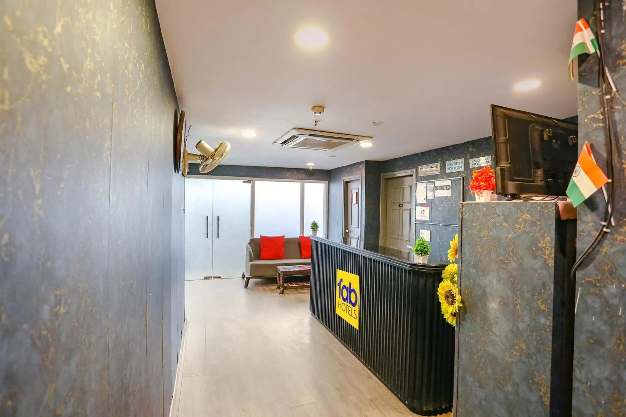 Lobby or reception in Via Blusky