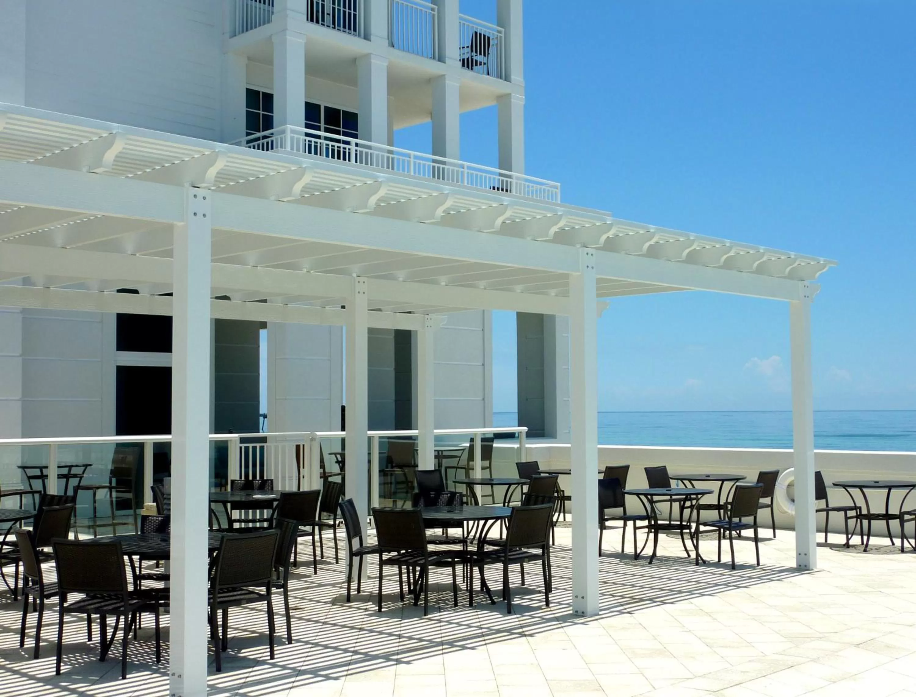 Patio in The Pensacola Beach Resort