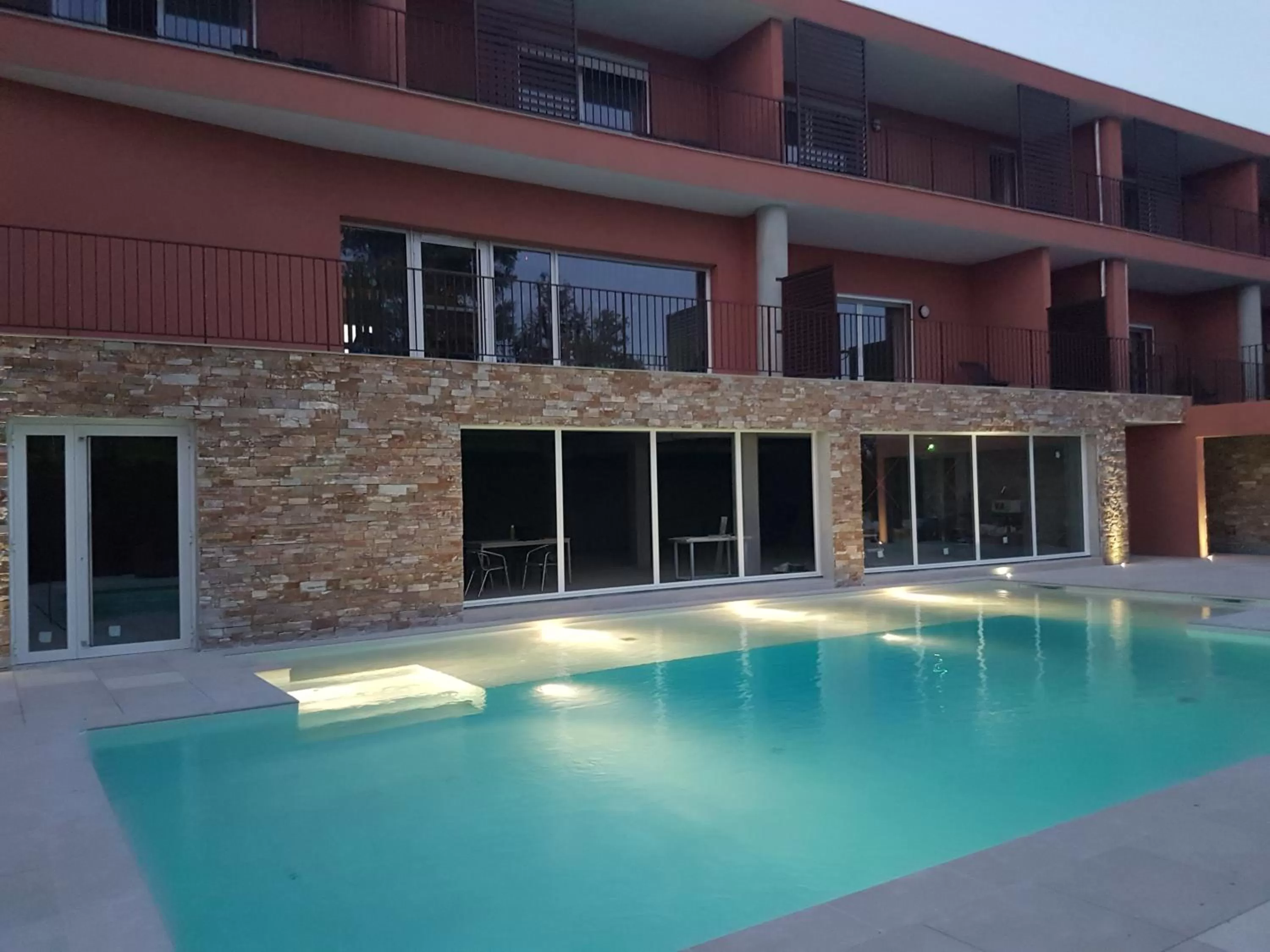 Swimming pool in Le Mas du Lingousto