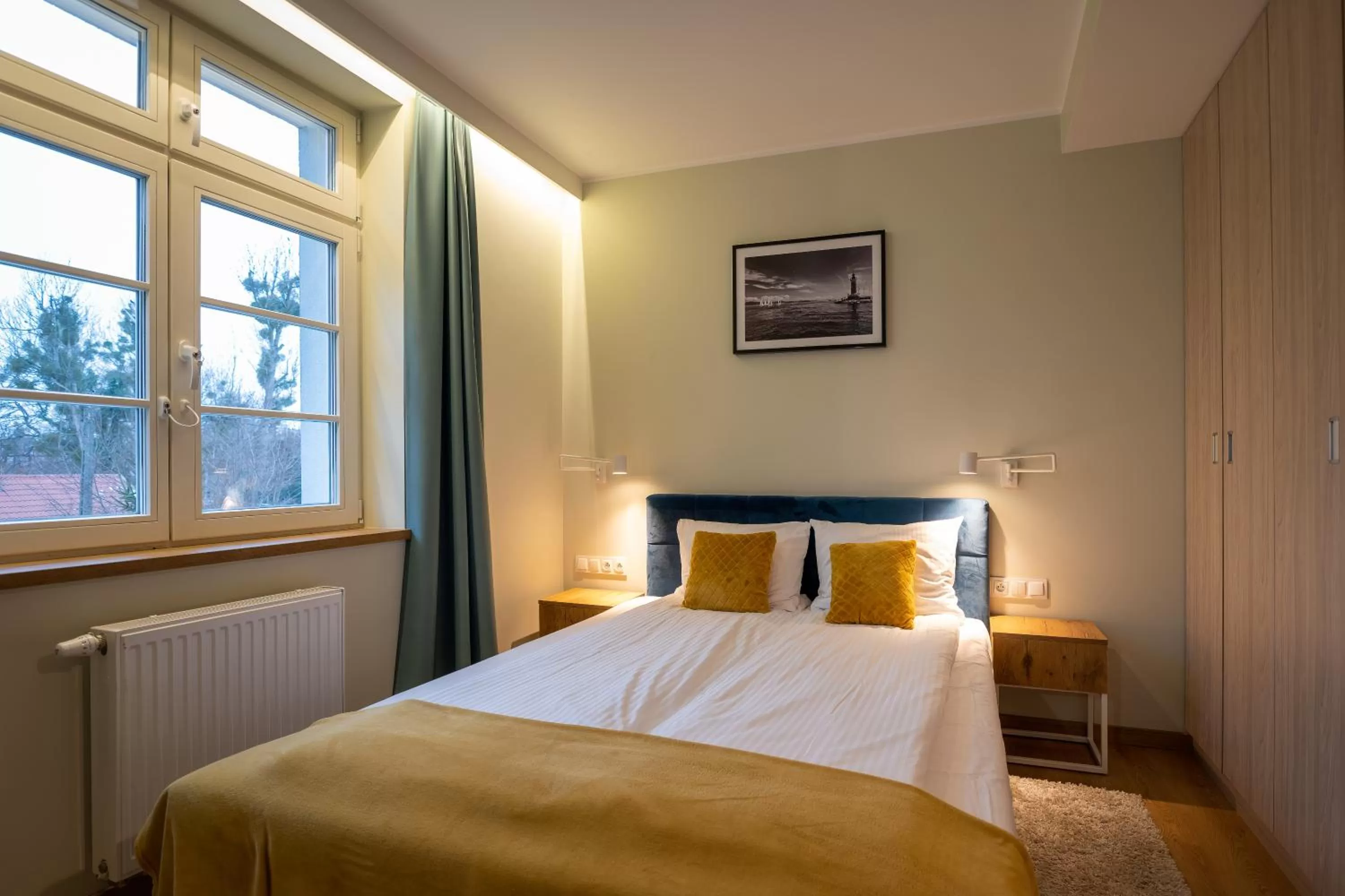 Bedroom, Bed in Villa Bałtycka