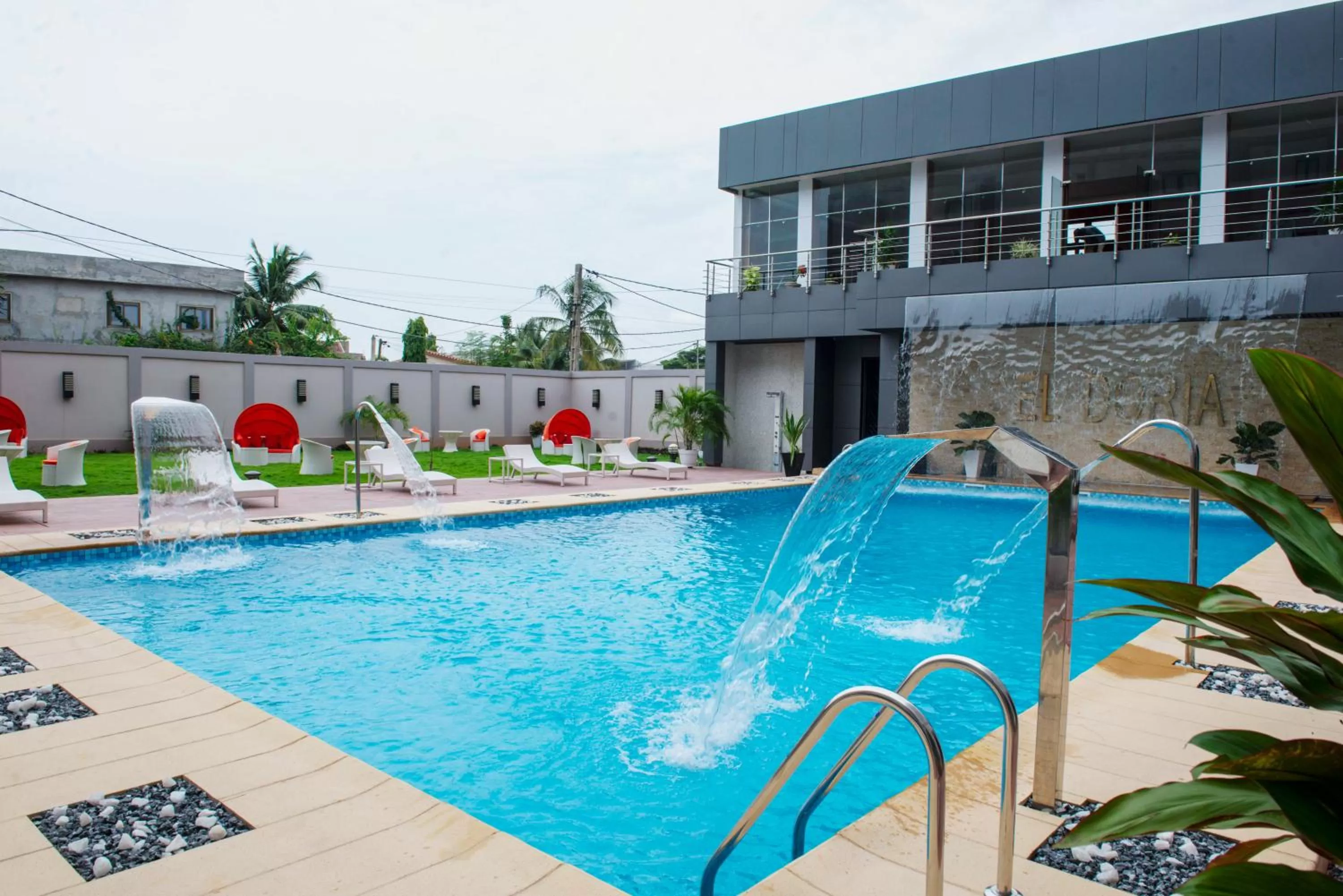 Swimming pool in El Doria Hotel