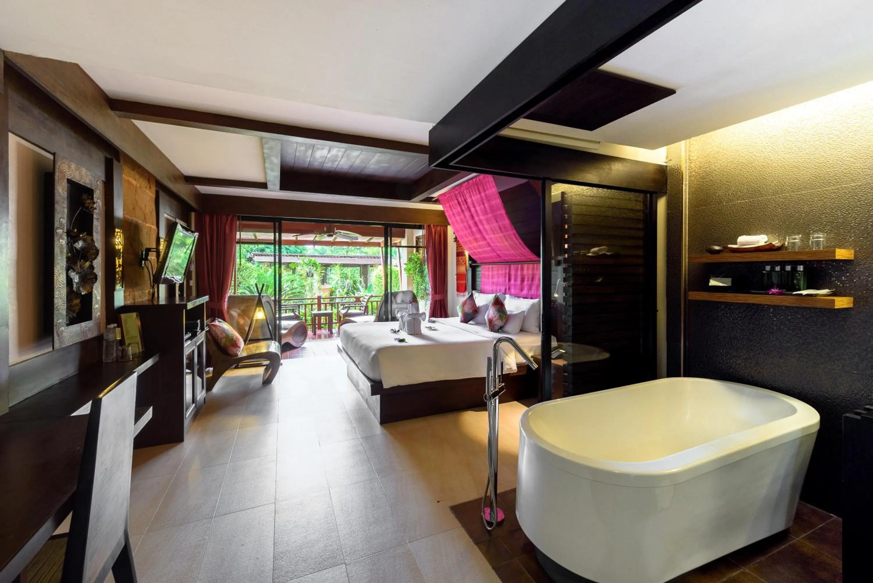 Photo of the whole room, Bed in Samui Jasmine Resort - SHA Plus