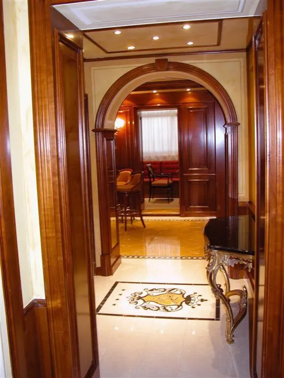 Seating area in Hotel Champagne Palace