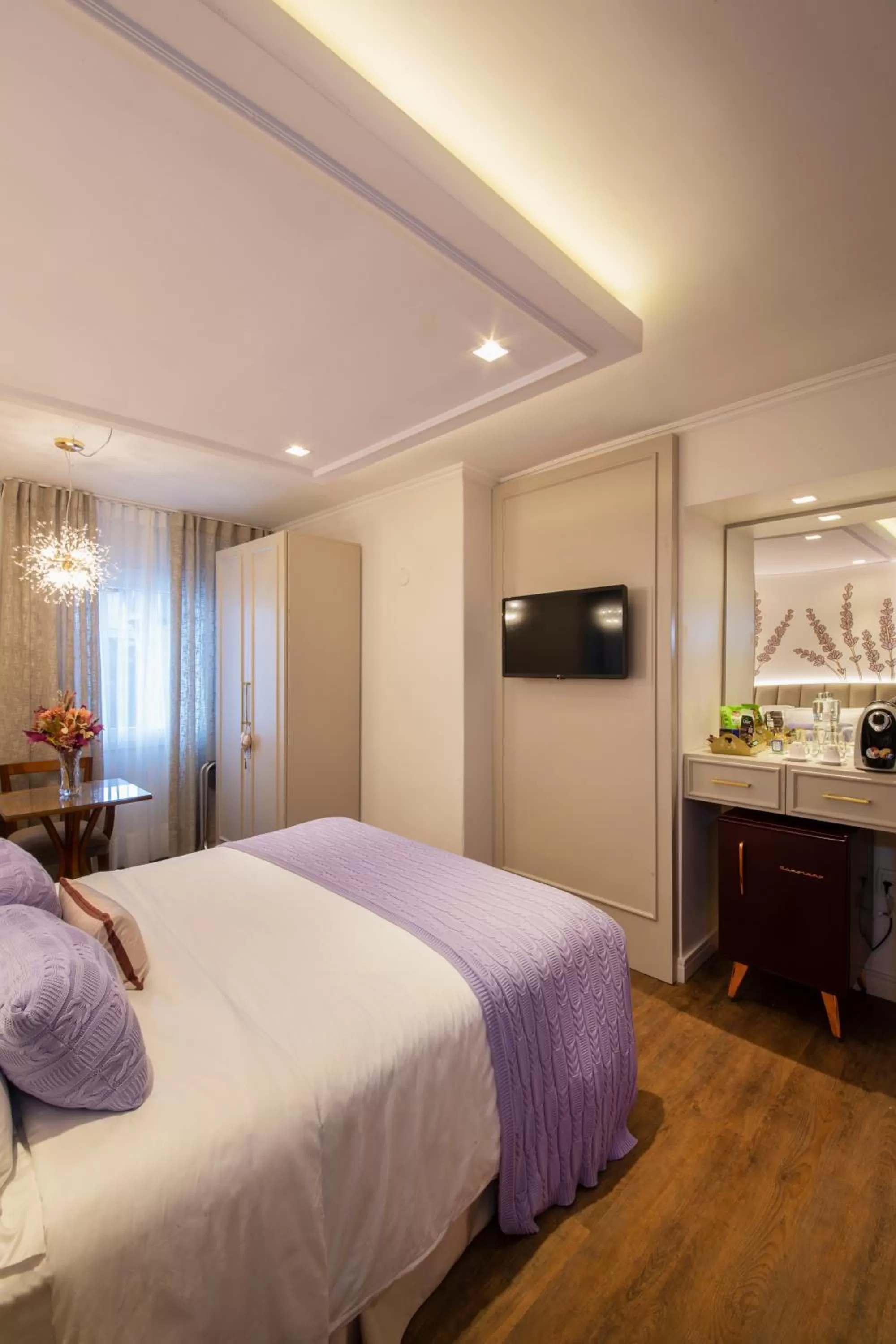 Bed in Blumen Hotel Boutique