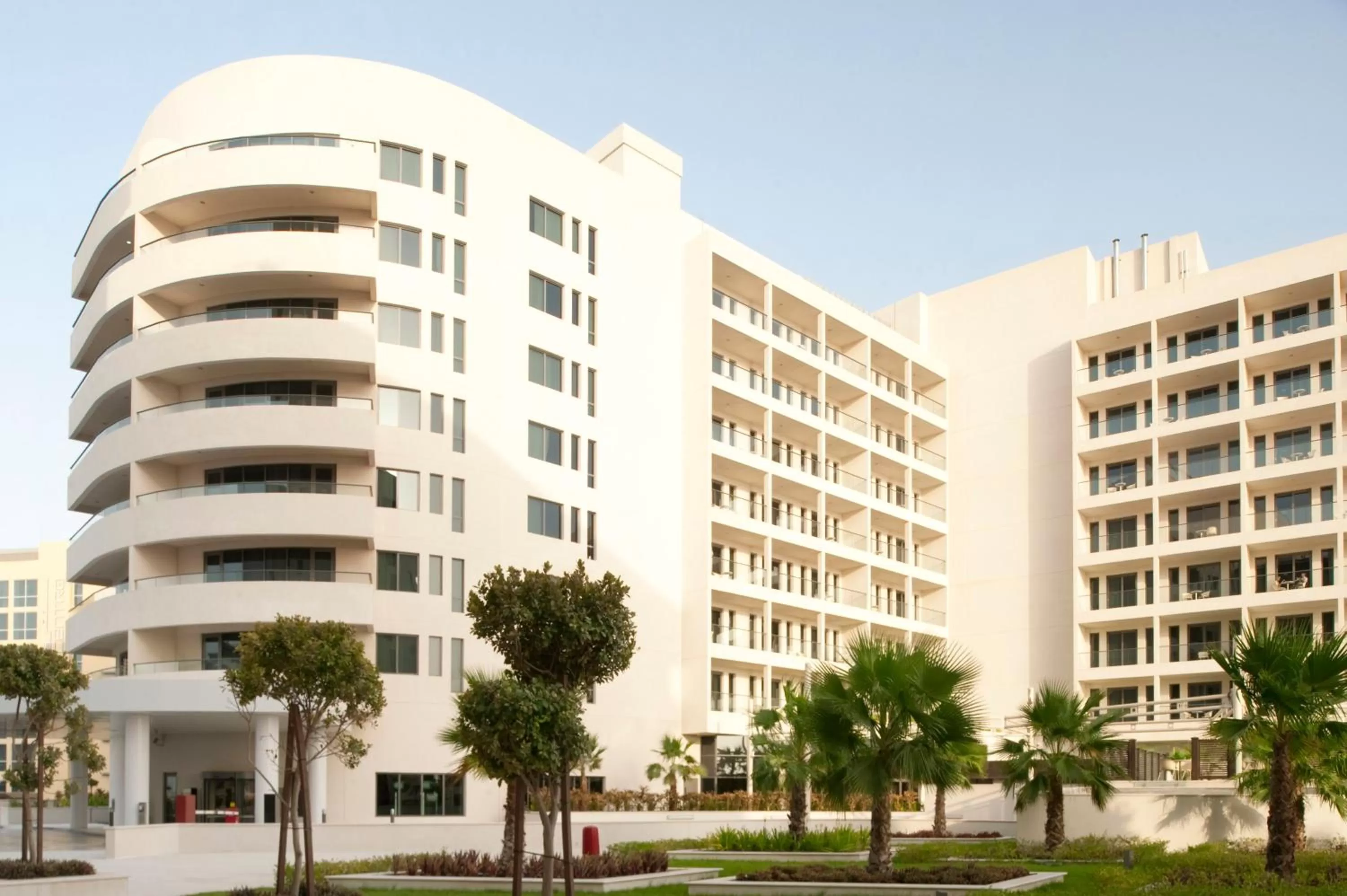 Property building in Staybridge Suites Yas Island Abu Dhabi by IHG