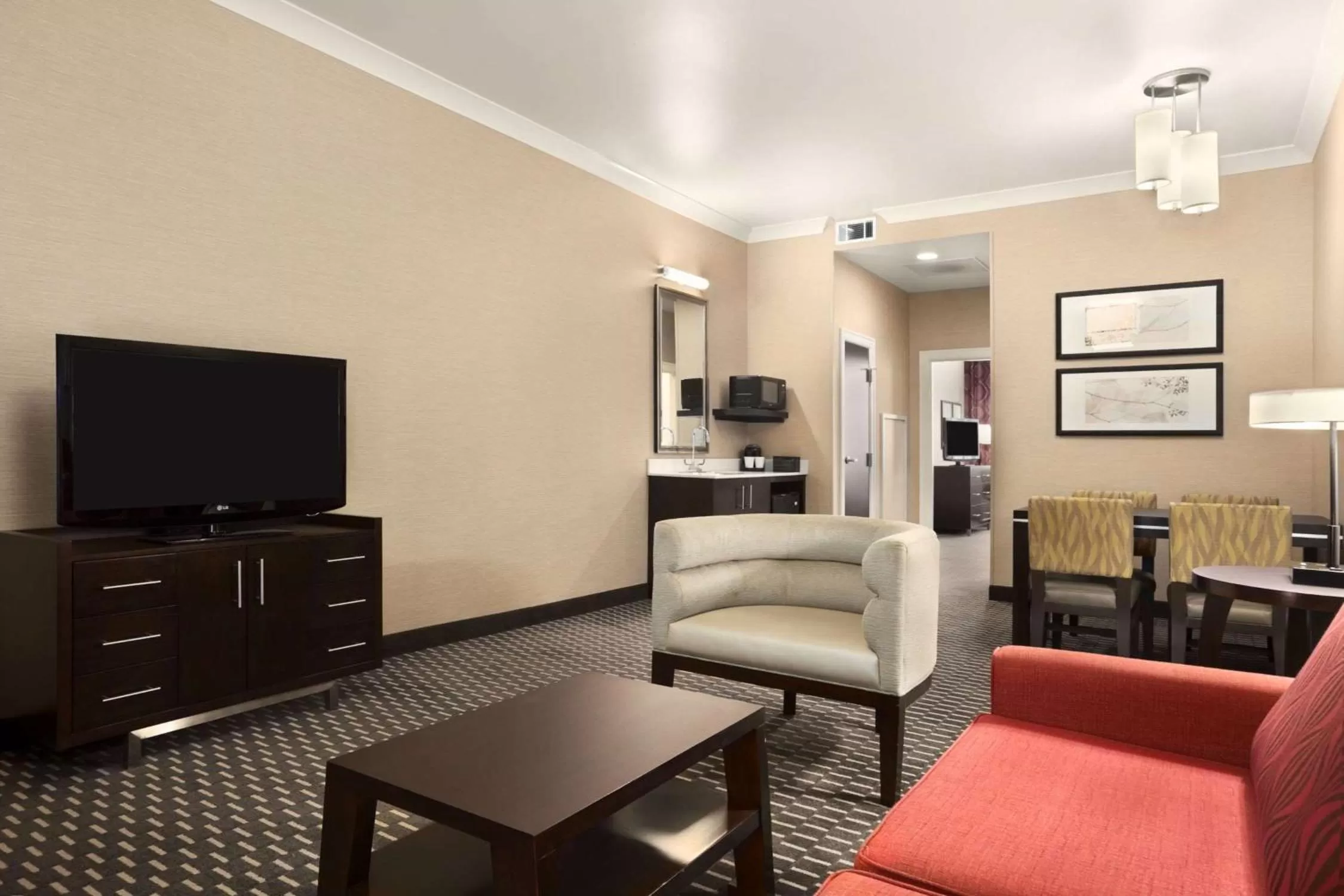 Deluxe Two Room Two Queen Suite in Embassy Suites Saint Louis - Downtown