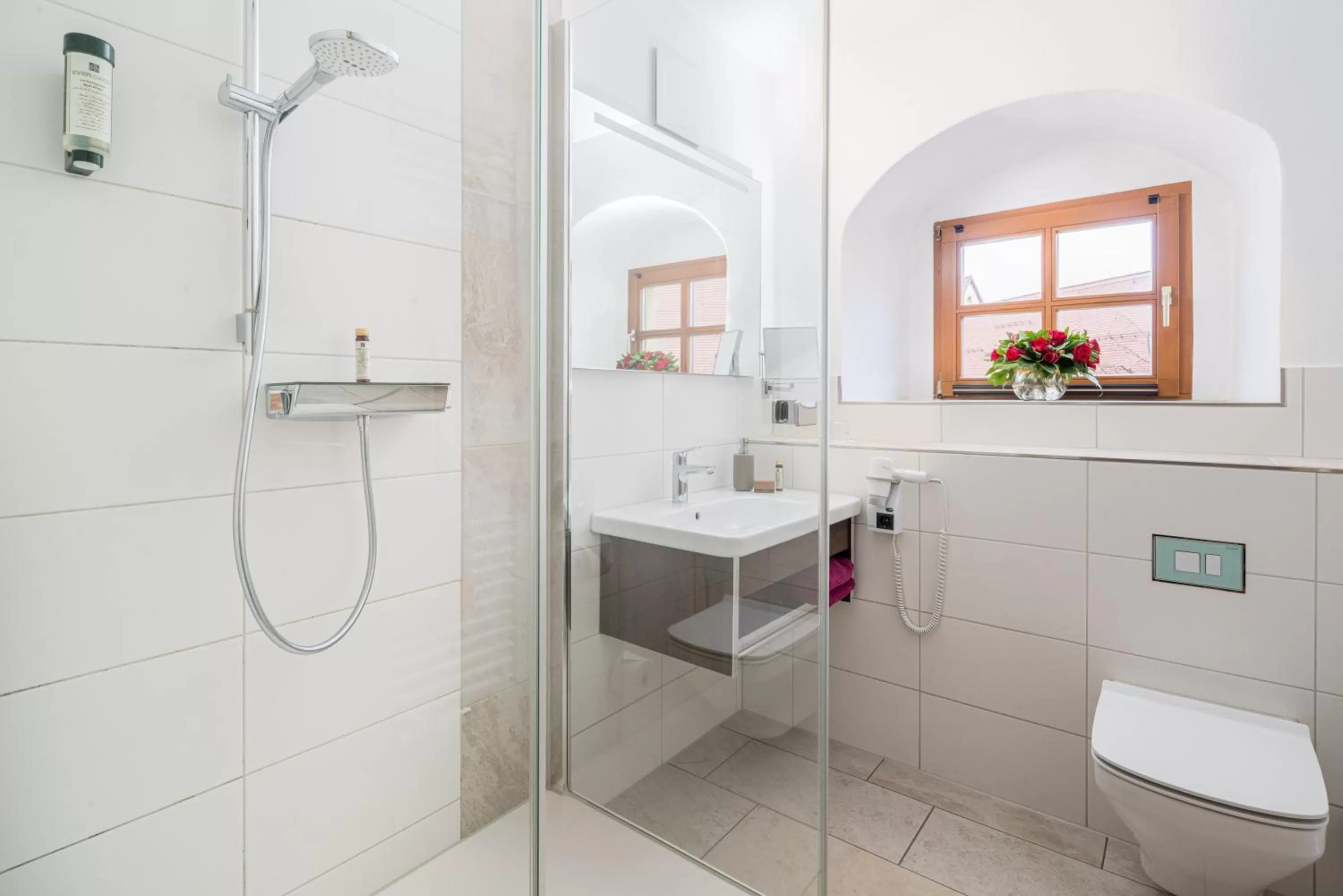 Shower in Schlosshotel Klaffenbach