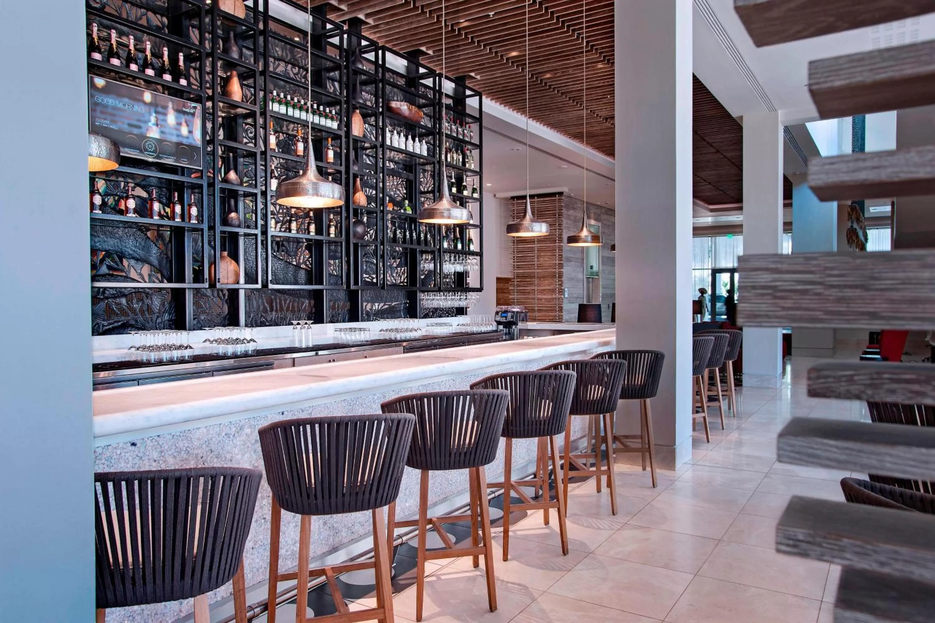 Lounge or bar in Marriott Port-au-Prince Hotel