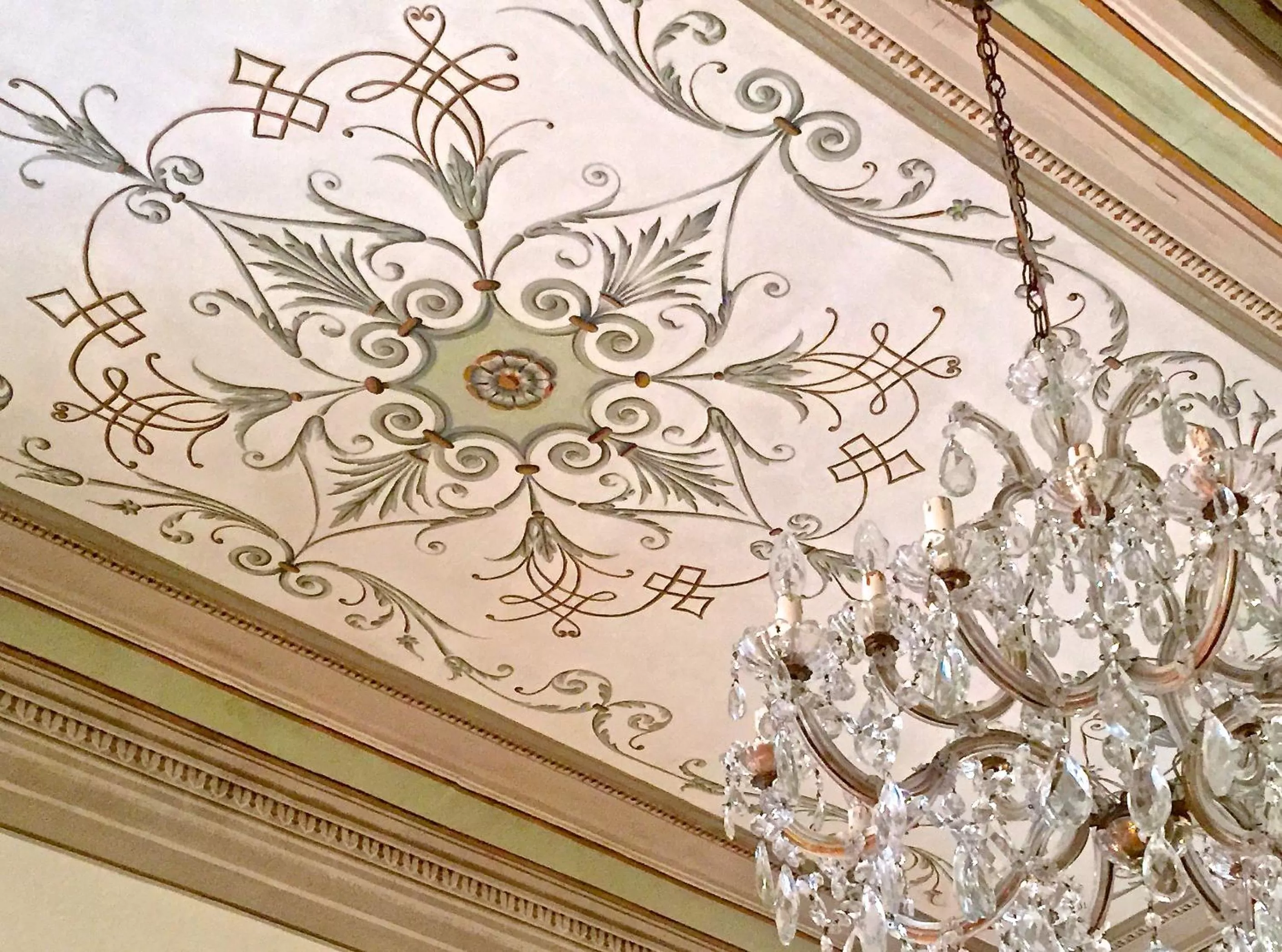 Decorative detail in Palazzo Sant'Angelo