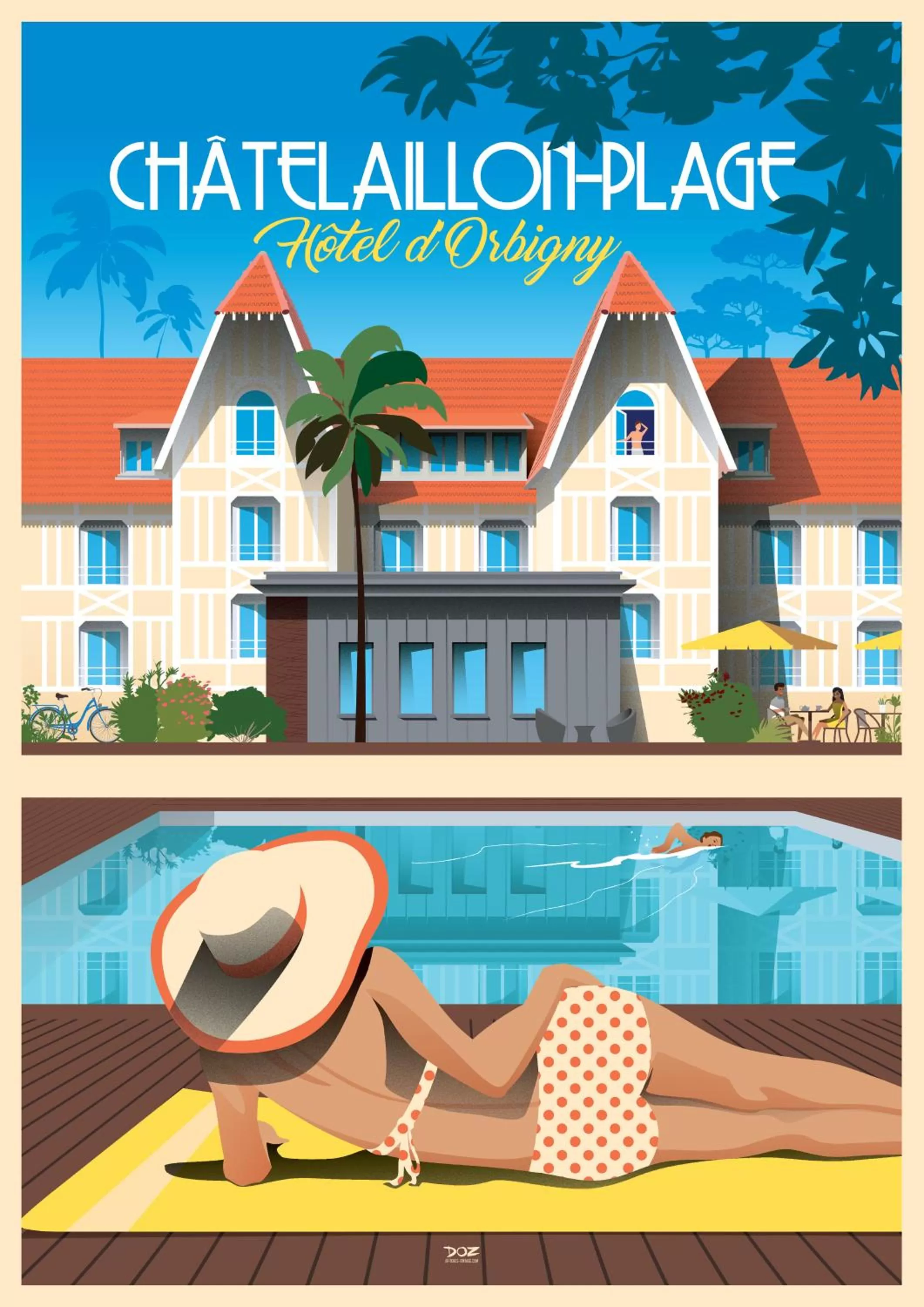 Property building in Boutique Hôtel d'Orbigny Chatelaillon - La Rochelle