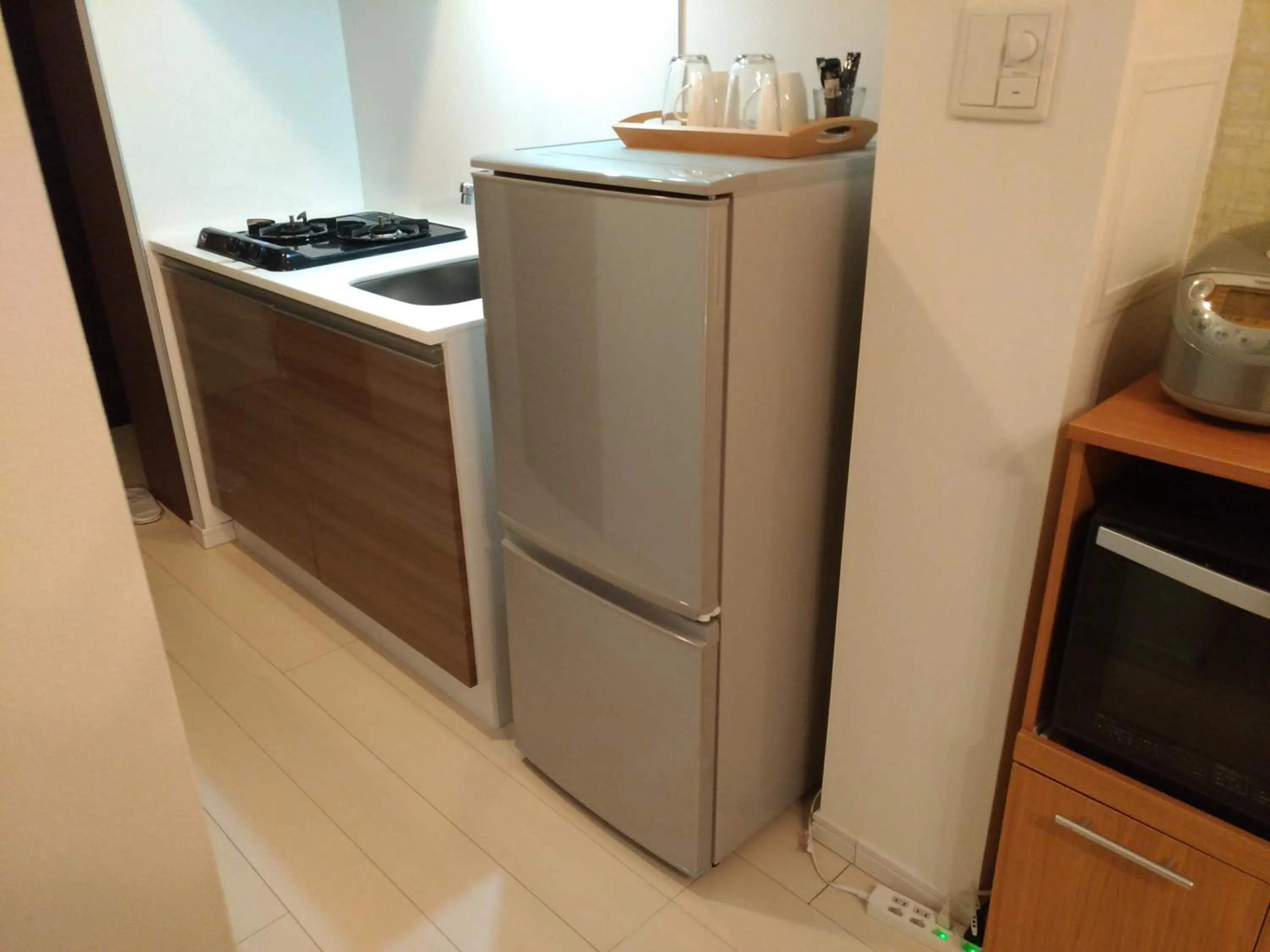 Kitchen or kitchenette in Hotel Axas Nihonbashi