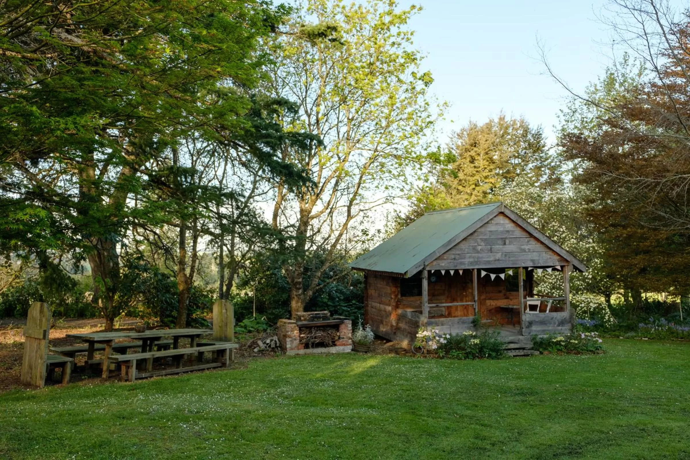 Garden in Waikonini Homestead