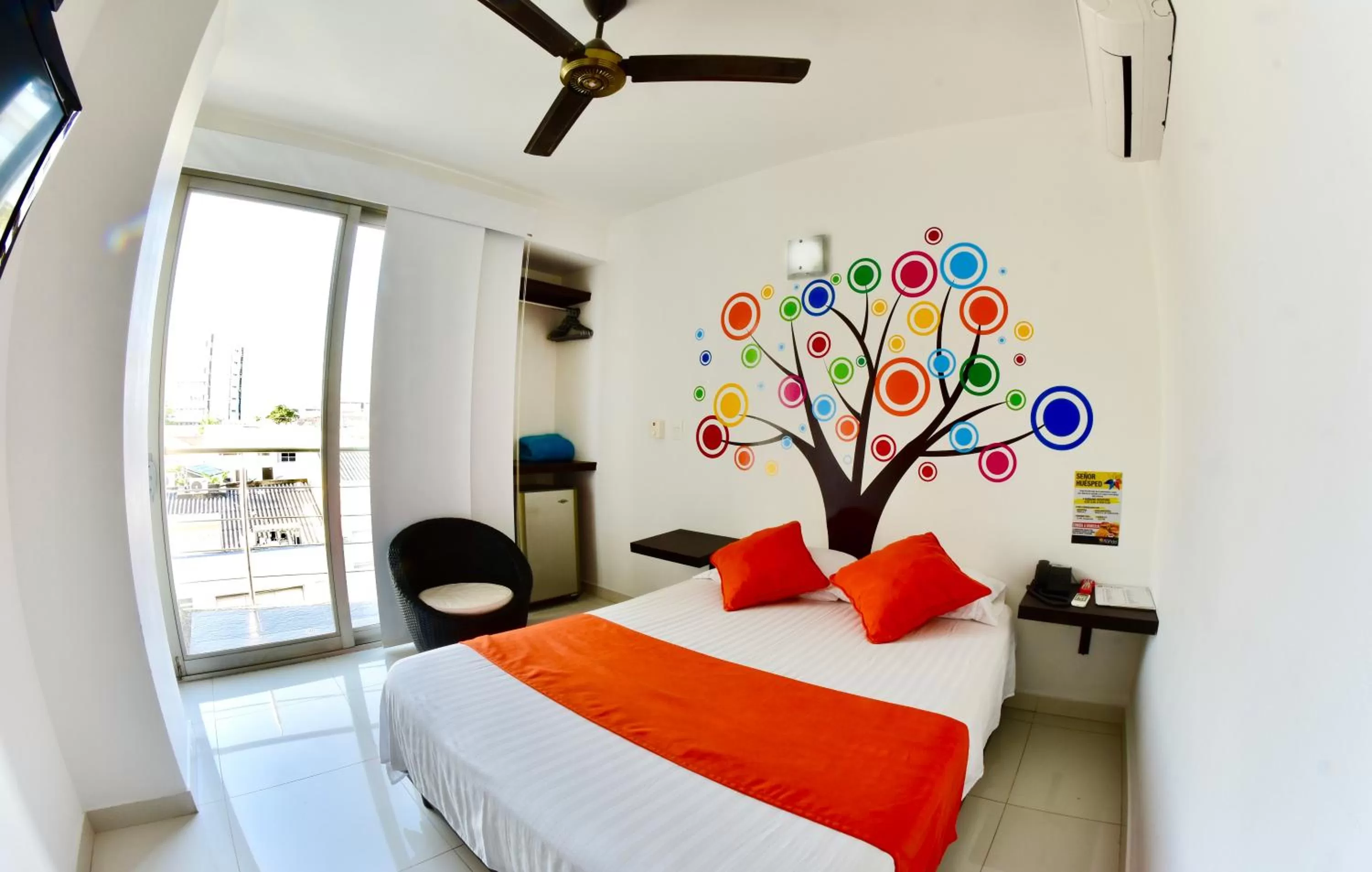 Photo of the whole room, Bed in Hotel Florida Sincelejo