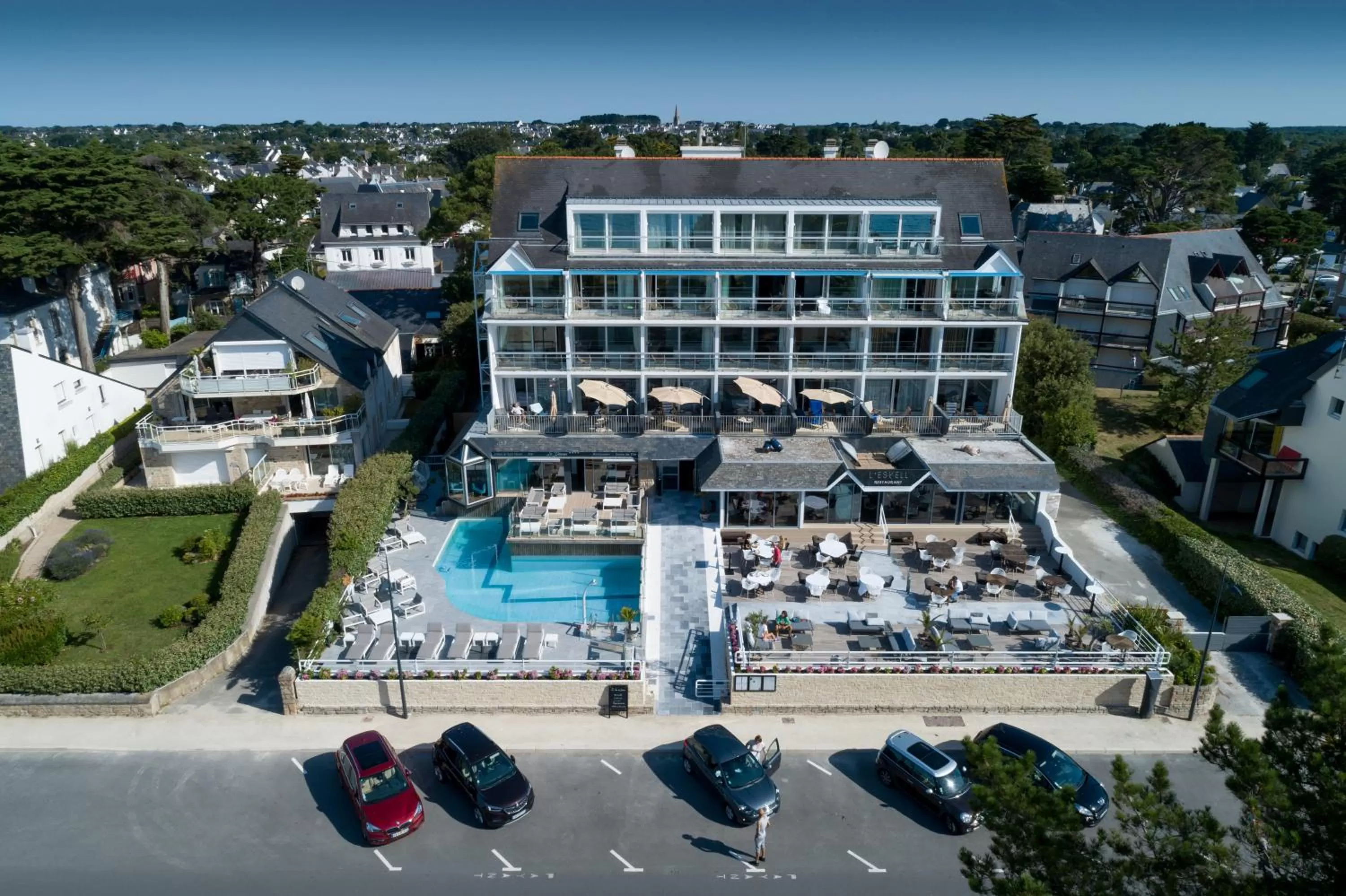 Property building in Le Diana Hôtel & Spa