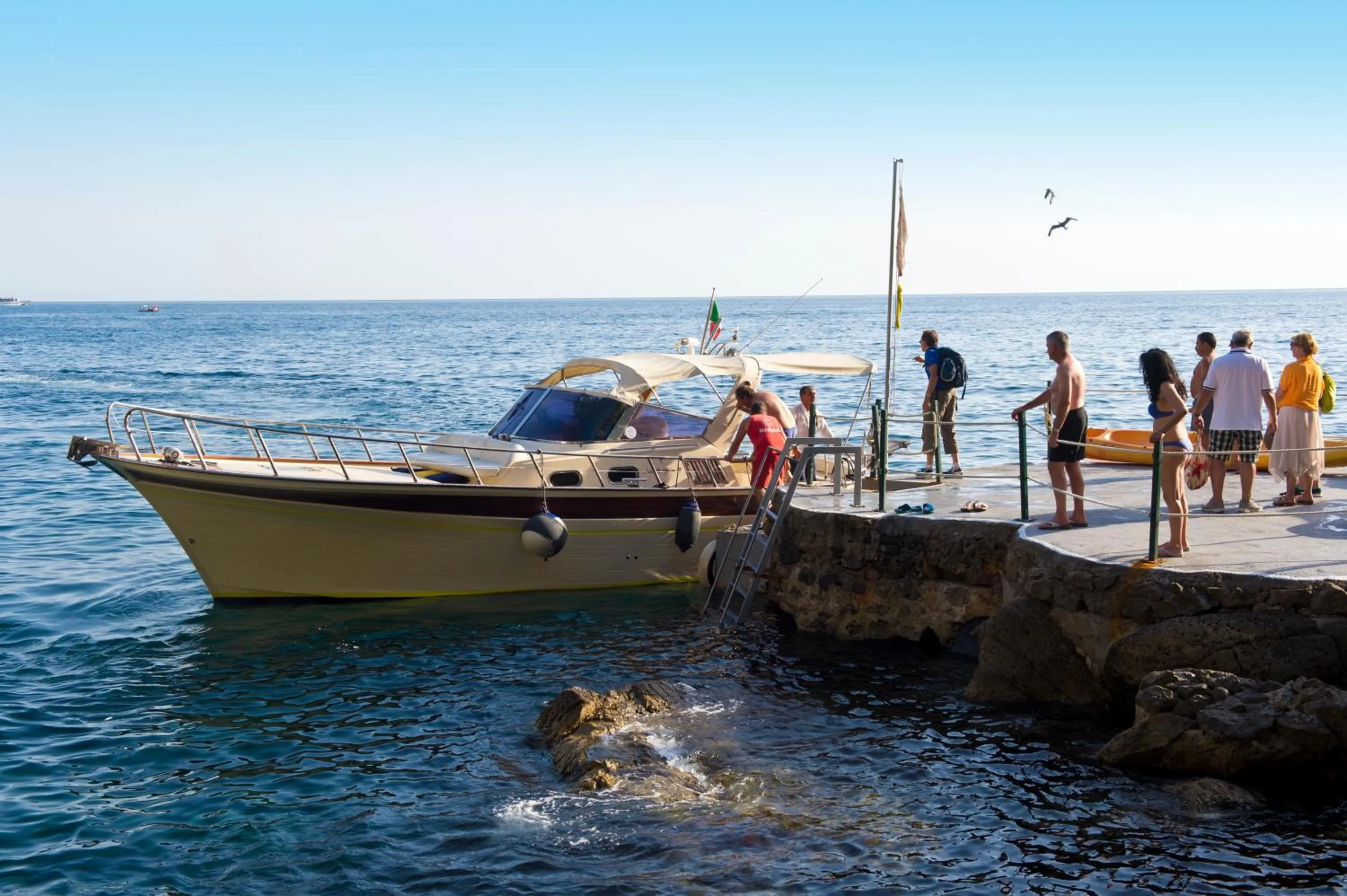 People in Grand Hotel Tritone