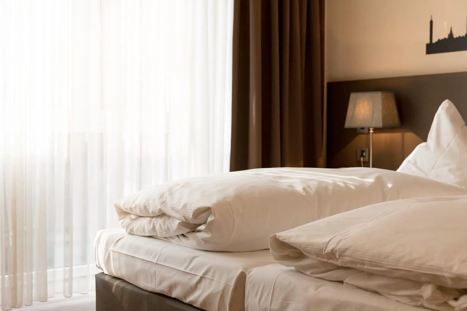 Bedroom, Bed in Hotel Drei Kronen